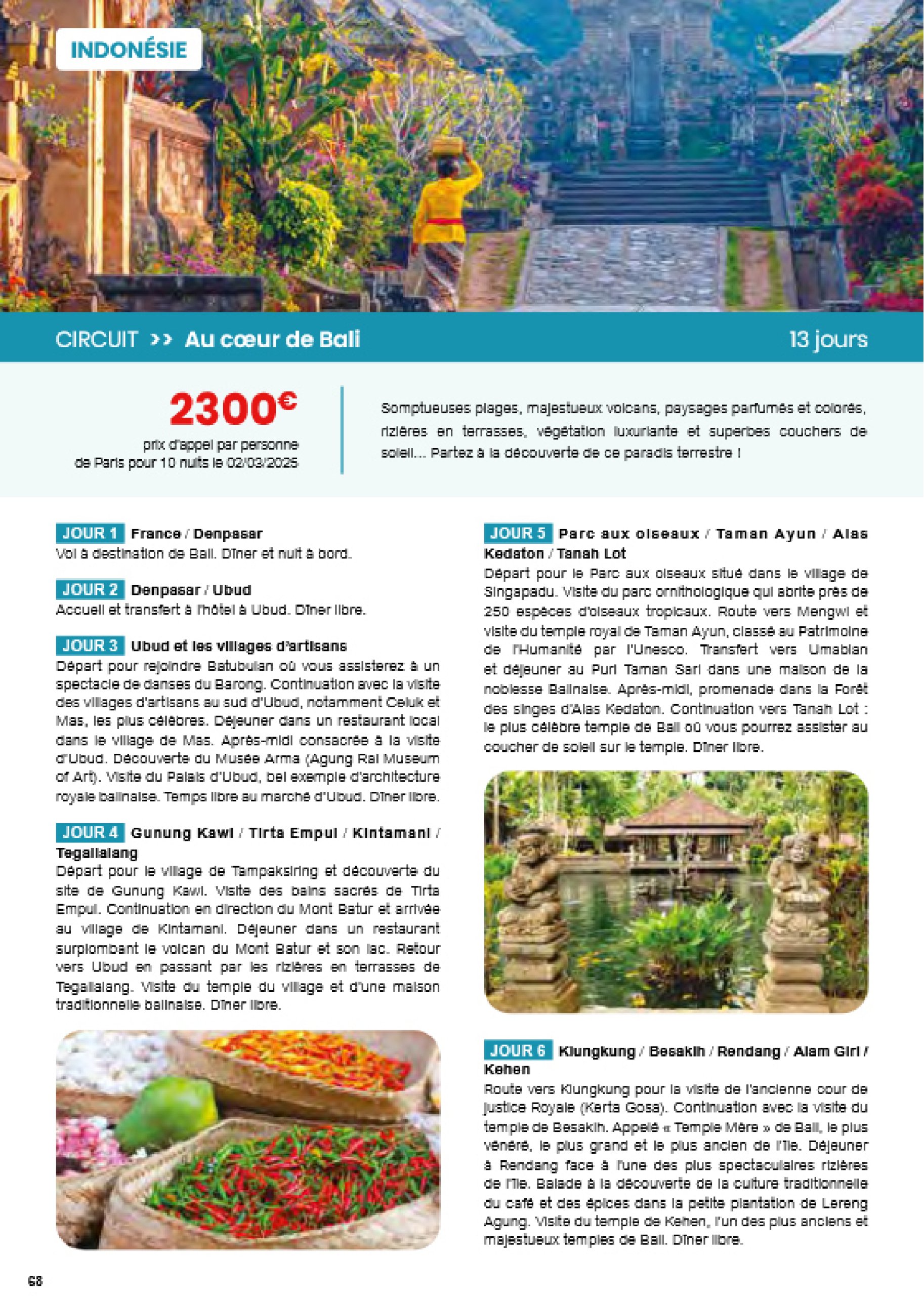 auchan - Catalogue Auchan - Auchan Voyages valable dès 19/03 - 31/08 - page: 68