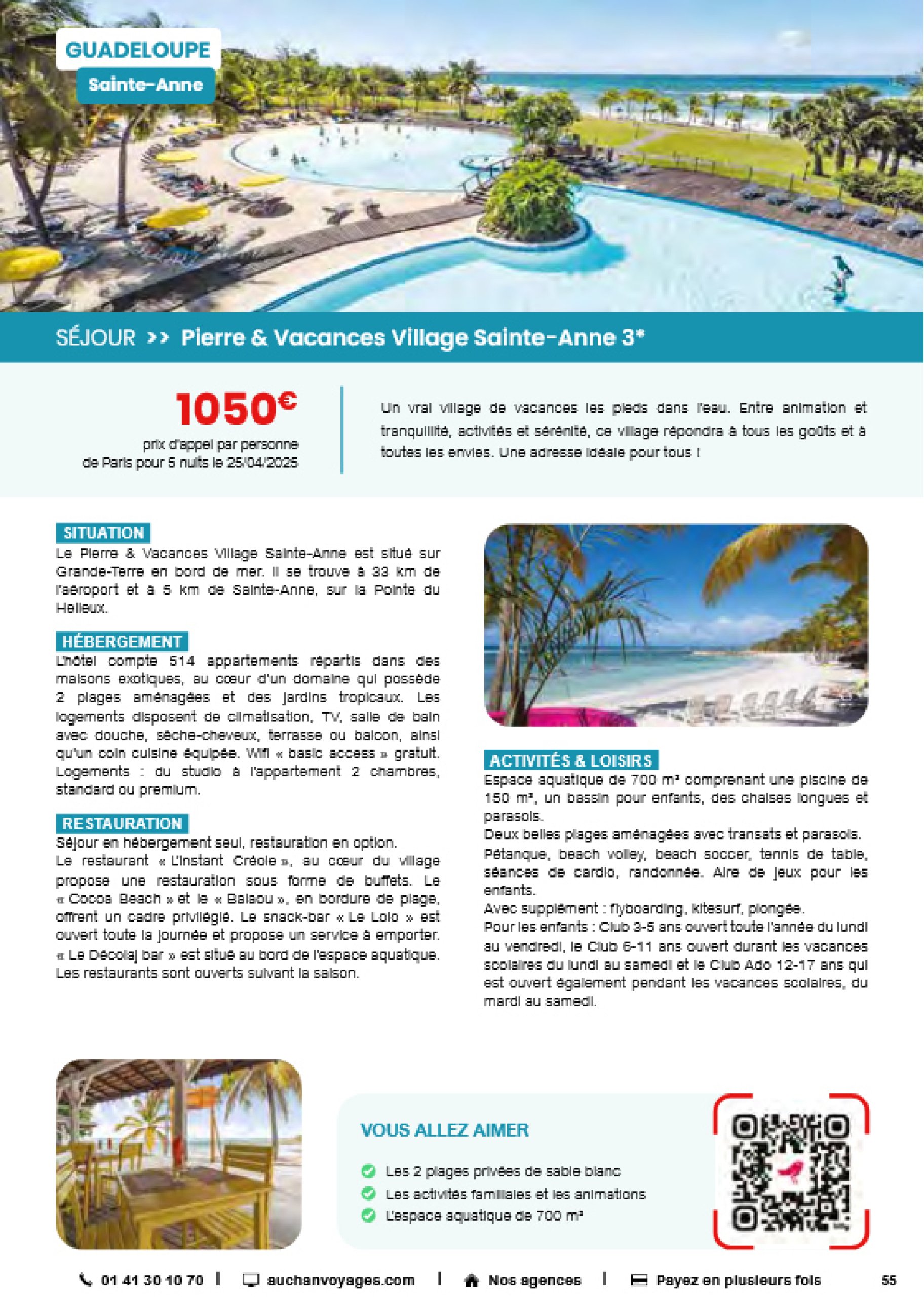 auchan - Catalogue Auchan - Auchan Voyages valable dès 19/03 - 31/08 - page: 55