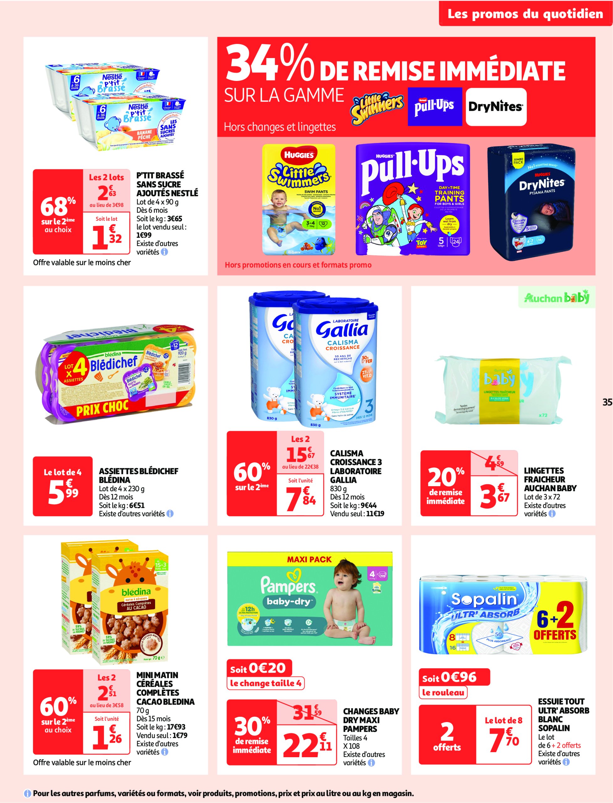 auchan - Catalogue Auchan - Comme en Italie : la dolce vita pour votre budget aussi valable dès 23/04 - 04/05 - page: 35 auchan - Catalogue Auchan - Comme en Italie : la dolce vita pour votre budget aussi valable dès 23/04 - 04/05 - page: 35