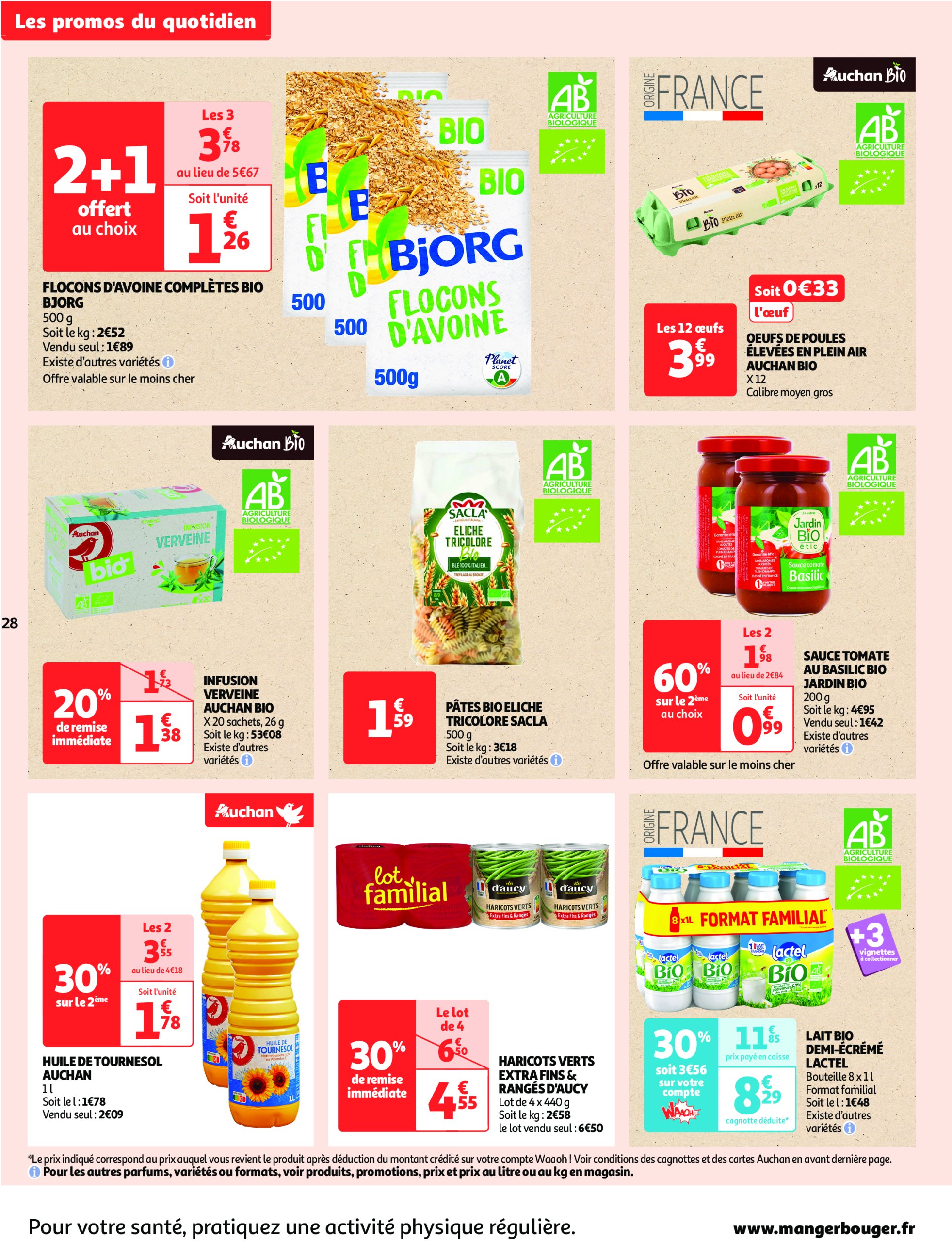 auchan - Catalogue Auchan - Comme en Italie : la dolce vita pour votre budget aussi valable dès 23/04 - 04/05 - page: 28 auchan - Catalogue Auchan - Comme en Italie : la dolce vita pour votre budget aussi valable dès 23/04 - 04/05 - page: 28