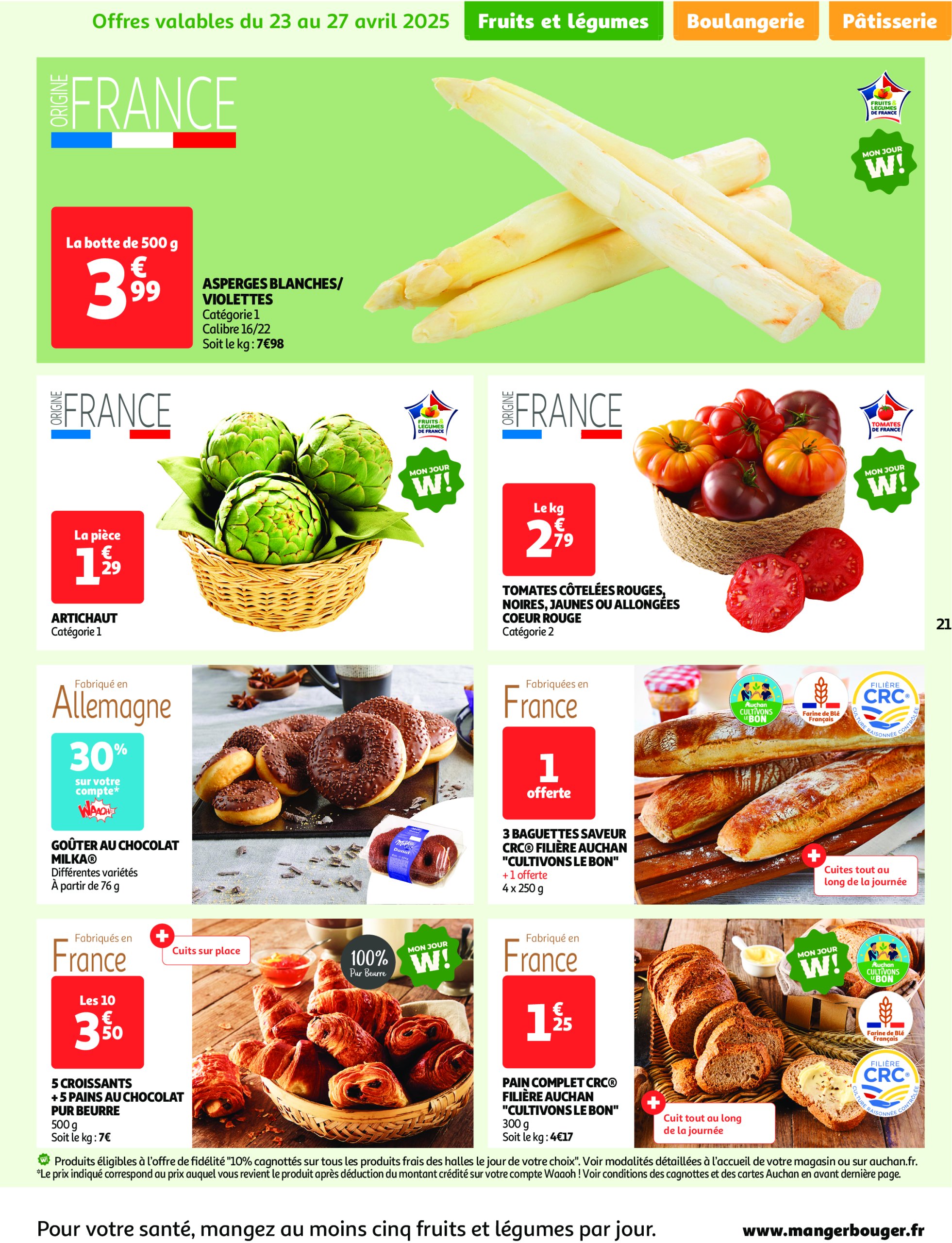 auchan - Catalogue Auchan - Comme en Italie : la dolce vita pour votre budget aussi valable dès 23/04 - 04/05 - page: 21 auchan - Catalogue Auchan - Comme en Italie : la dolce vita pour votre budget aussi valable dès 23/04 - 04/05 - page: 21