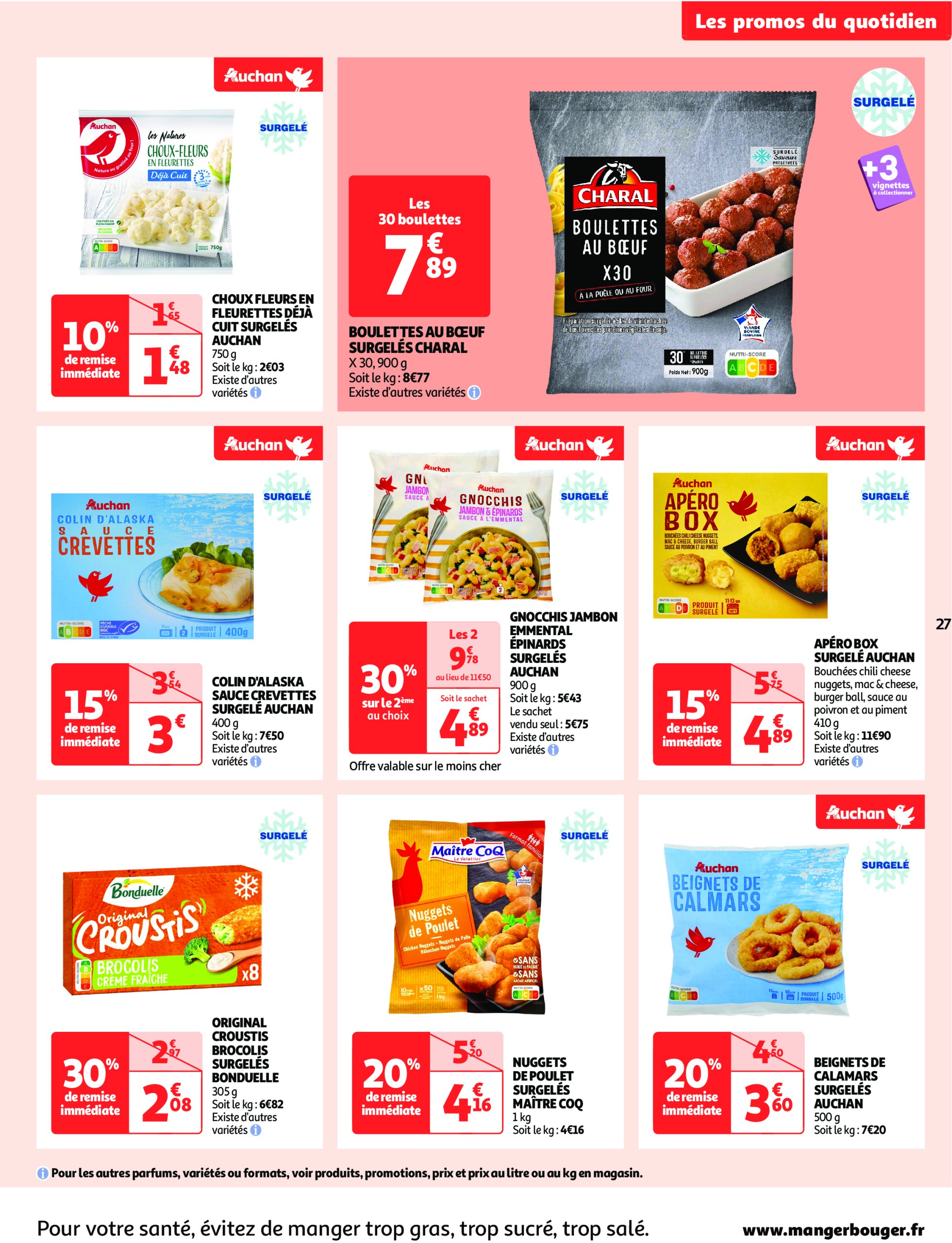 auchan - Catalogue Auchan - Comme en Italie : la dolce vita pour votre budget aussi valable dès 23/04 - 04/05 - page: 27 auchan - Catalogue Auchan - Comme en Italie : la dolce vita pour votre budget aussi valable dès 23/04 - 04/05 - page: 27