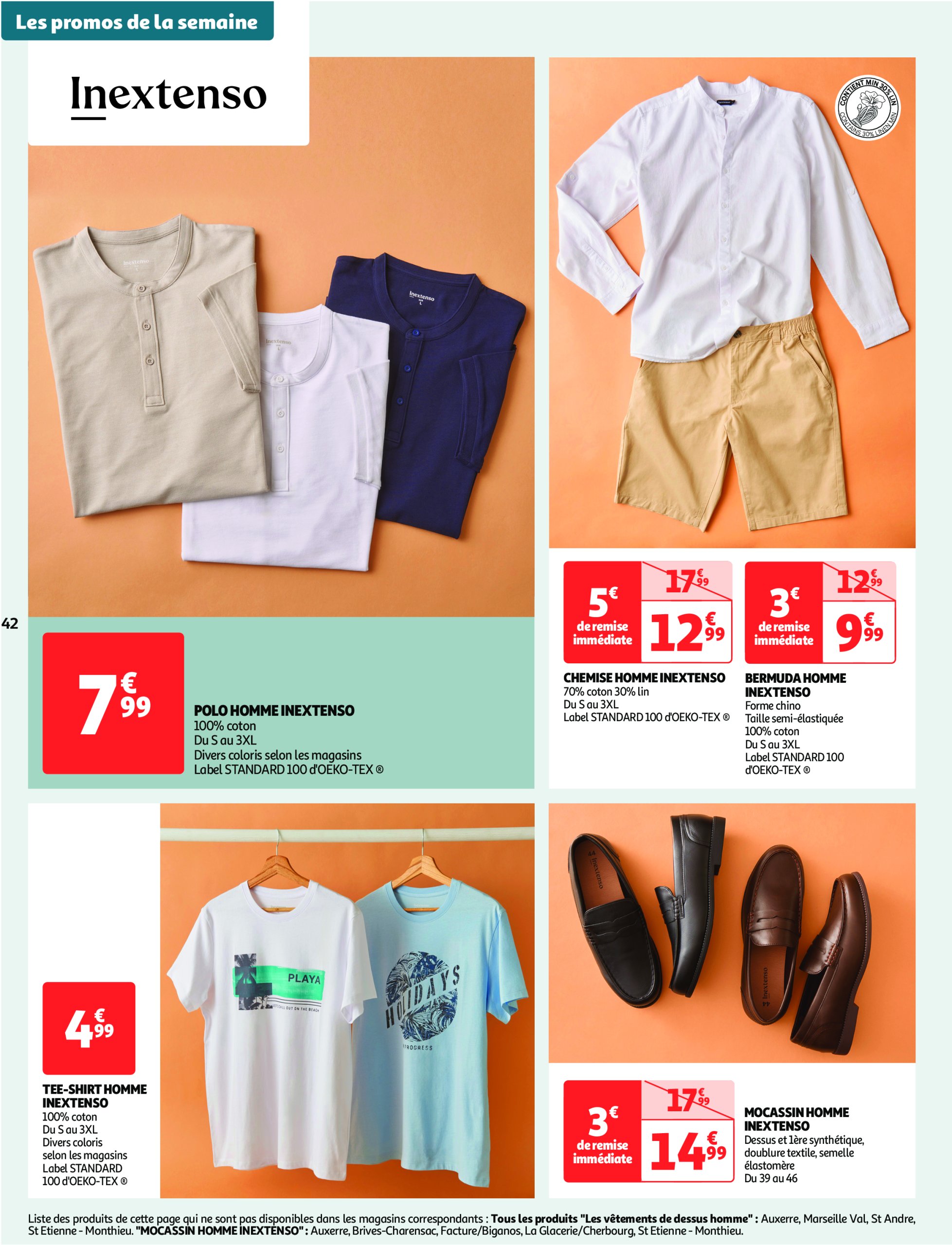 auchan - Catalogue Auchan - Comme en Italie : la dolce vita pour votre budget aussi valable dès 23/04 - 04/05 - page: 42 auchan - Catalogue Auchan - Comme en Italie : la dolce vita pour votre budget aussi valable dès 23/04 - 04/05 - page: 42