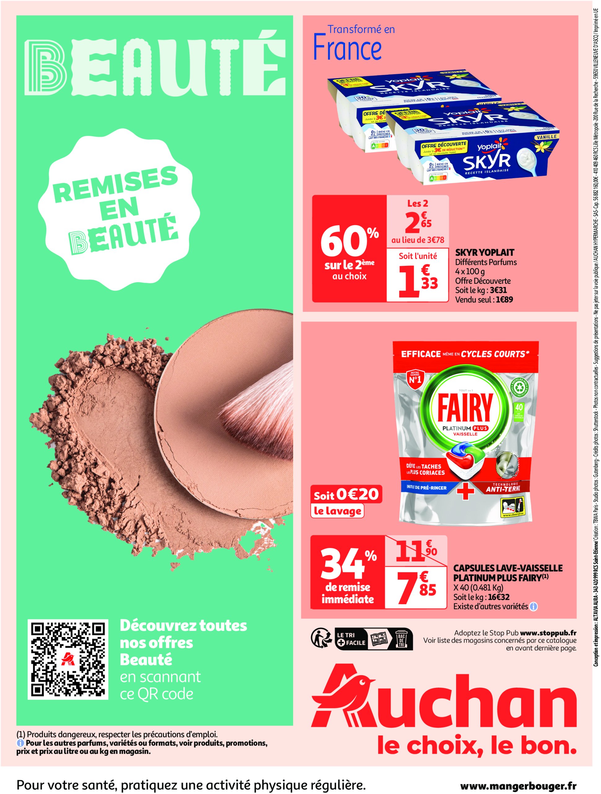 auchan - Catalogue Auchan - Comme en Italie : la dolce vita pour votre budget aussi valable dès 23/04 - 04/05 - page: 52 auchan - Catalogue Auchan - Comme en Italie : la dolce vita pour votre budget aussi valable dès 23/04 - 04/05 - page: 52