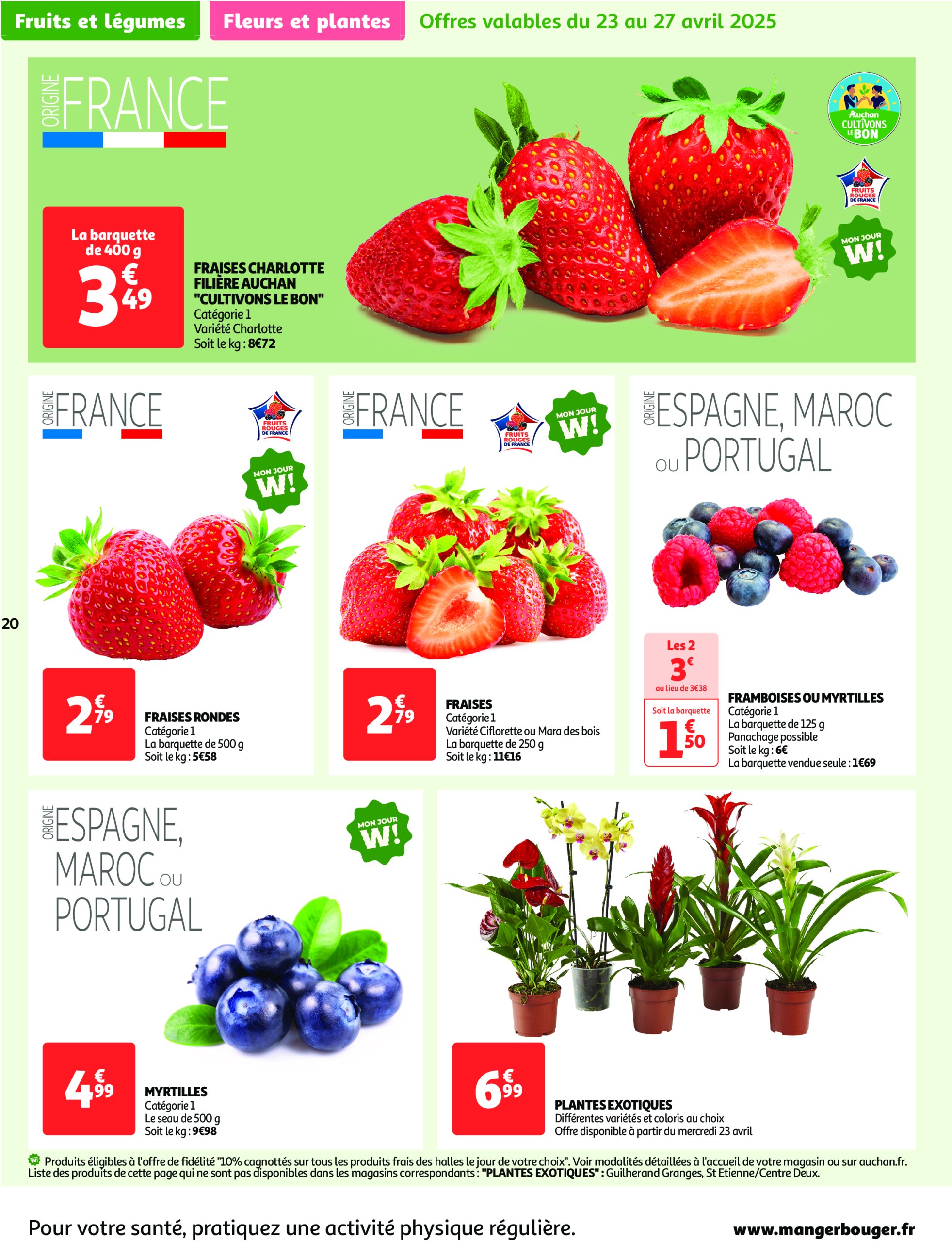 auchan - Catalogue Auchan - Comme en Italie : la dolce vita pour votre budget aussi valable dès 23/04 - 04/05 - page: 20 auchan - Catalogue Auchan - Comme en Italie : la dolce vita pour votre budget aussi valable dès 23/04 - 04/05 - page: 20