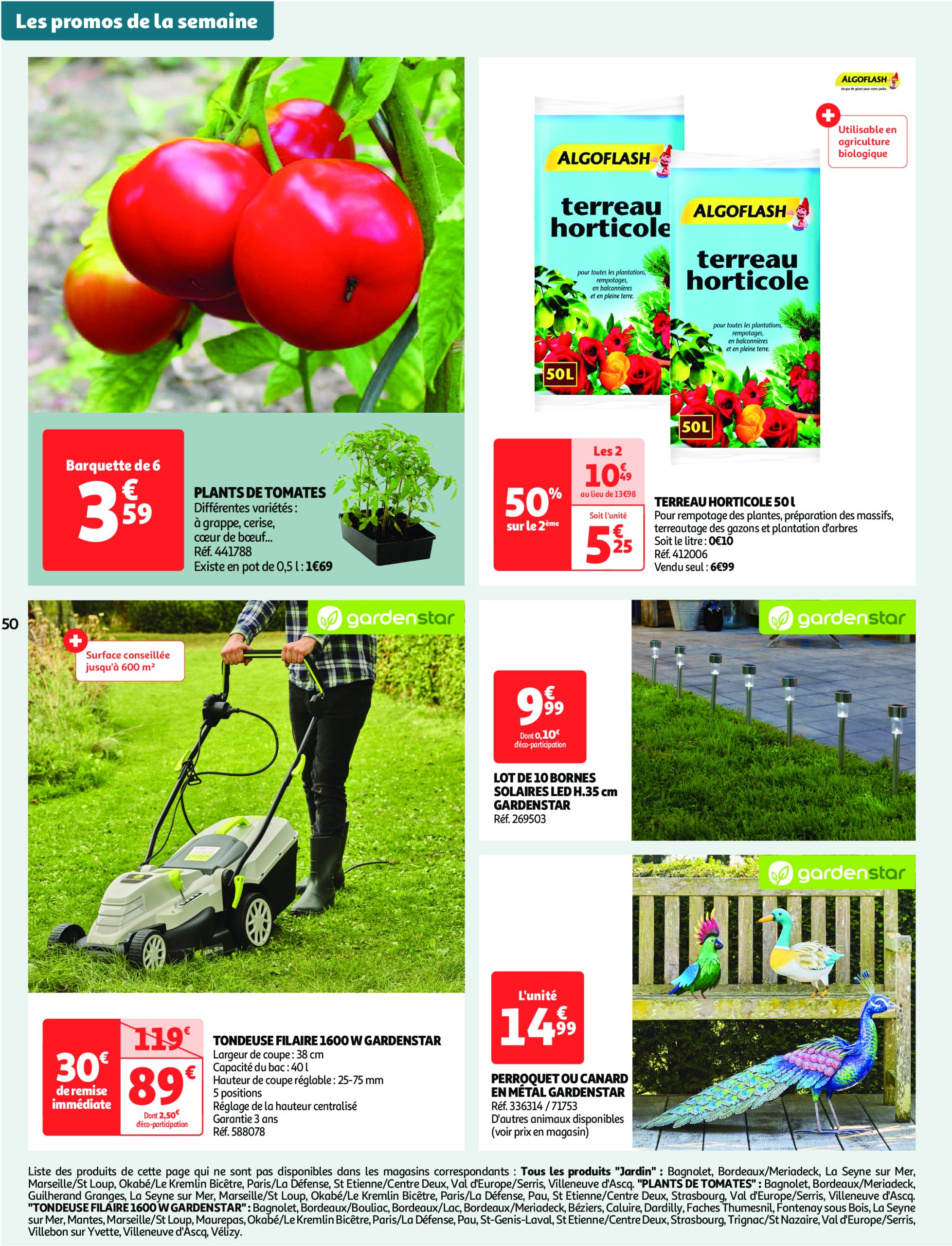 auchan - Catalogue Auchan - Comme en Italie : la dolce vita pour votre budget aussi valable dès 23/04 - 04/05 - page: 50 auchan - Catalogue Auchan - Comme en Italie : la dolce vita pour votre budget aussi valable dès 23/04 - 04/05 - page: 50