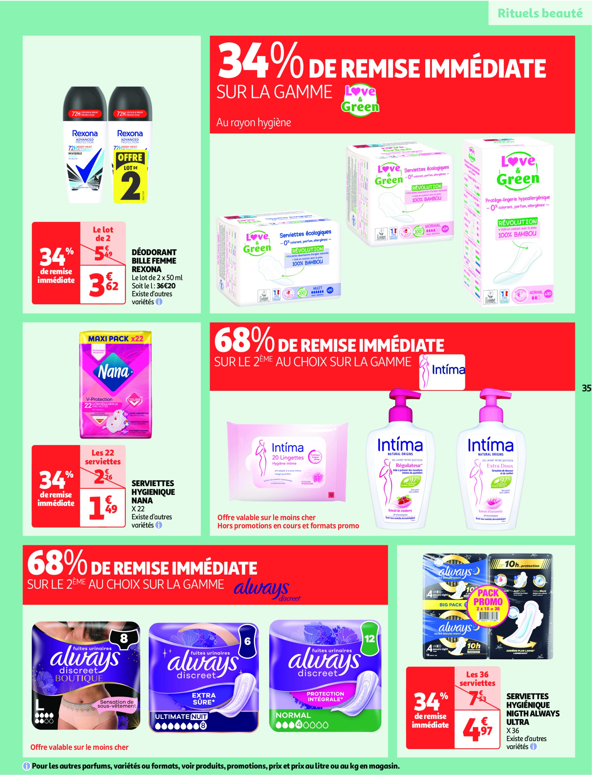 auchan - Catalogue Auchan supermarché - Comme en Italie, c'est aussi dans votre super valable dès 23/04 - 04/05 - page: 35 auchan - Catalogue Auchan supermarché - Comme en Italie, c'est aussi dans votre super valable dès 23/04 - 04/05 - page: 35