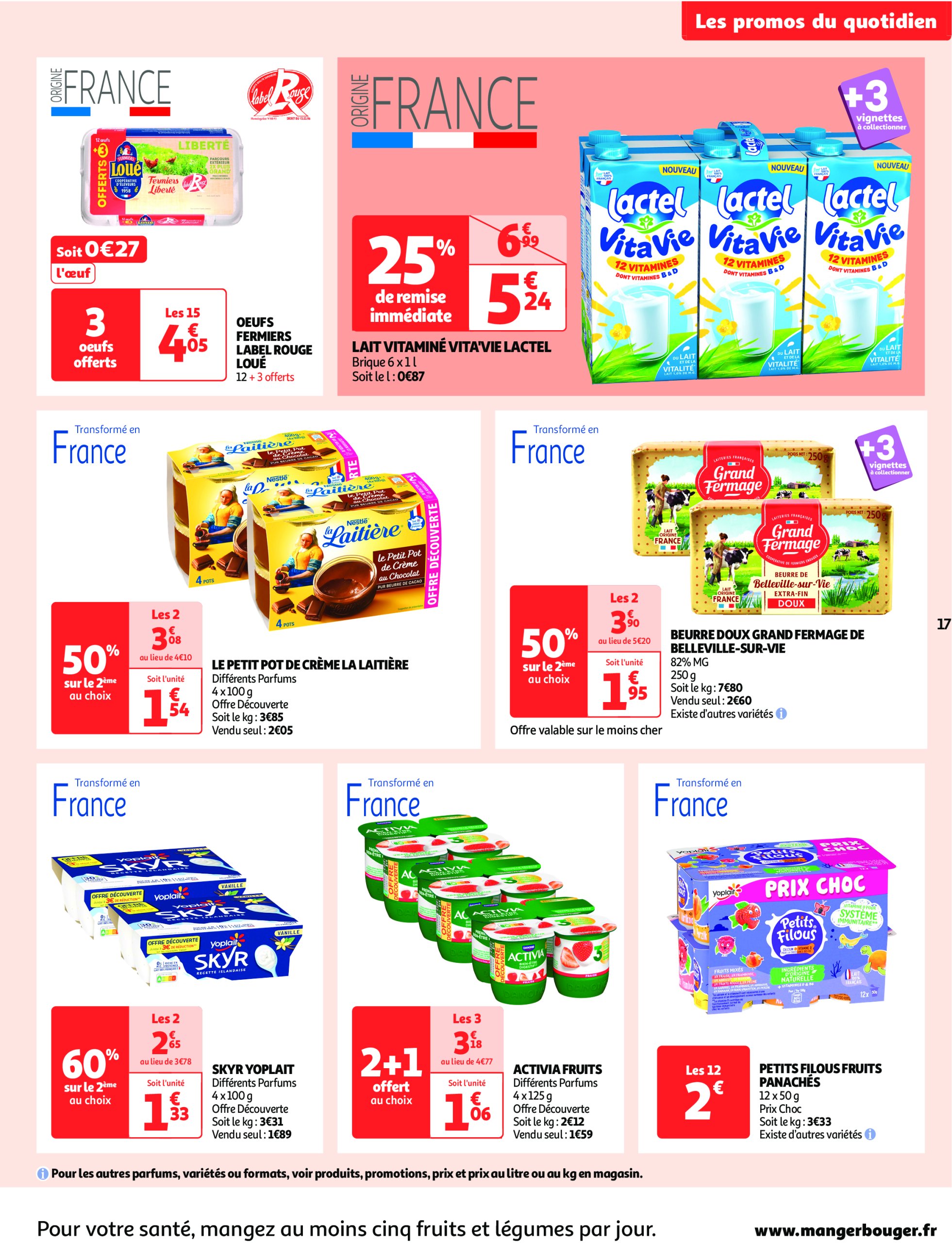 auchan - Catalogue Auchan supermarché - Comme en Italie, c'est aussi dans votre super valable dès 23/04 - 04/05 - page: 17 auchan - Catalogue Auchan supermarché - Comme en Italie, c'est aussi dans votre super valable dès 23/04 - 04/05 - page: 17