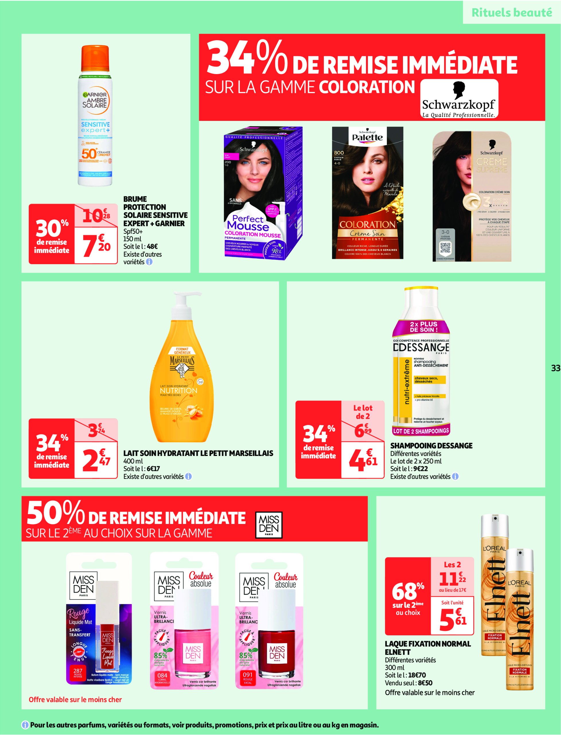 auchan - Catalogue Auchan supermarché - Comme en Italie, c'est aussi dans votre super valable dès 23/04 - 04/05 - page: 33 auchan - Catalogue Auchan supermarché - Comme en Italie, c'est aussi dans votre super valable dès 23/04 - 04/05 - page: 33