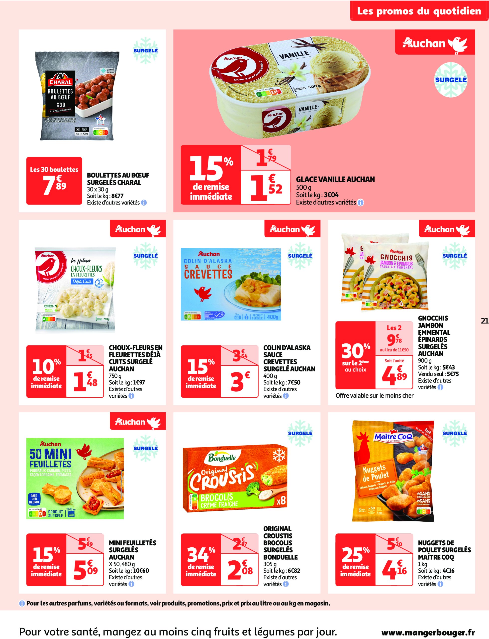 auchan - Catalogue Auchan supermarché - Comme en Italie, c'est aussi dans votre super valable dès 23/04 - 04/05 - page: 21 auchan - Catalogue Auchan supermarché - Comme en Italie, c'est aussi dans votre super valable dès 23/04 - 04/05 - page: 21