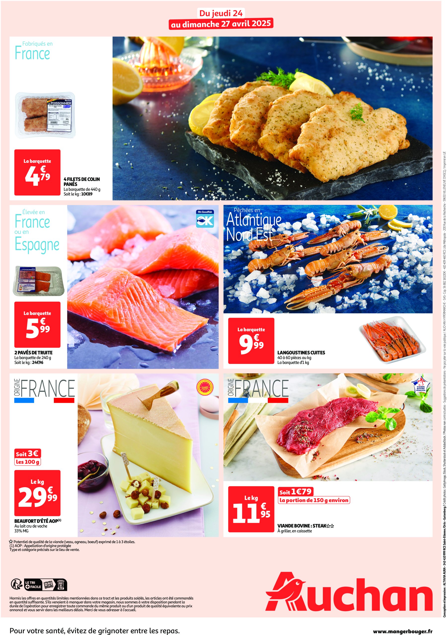 auchan - Catalogue Auchan - Les bons plans du week-end dans votre hyper ! valable dès 24/04 - 27/04 - page: 2