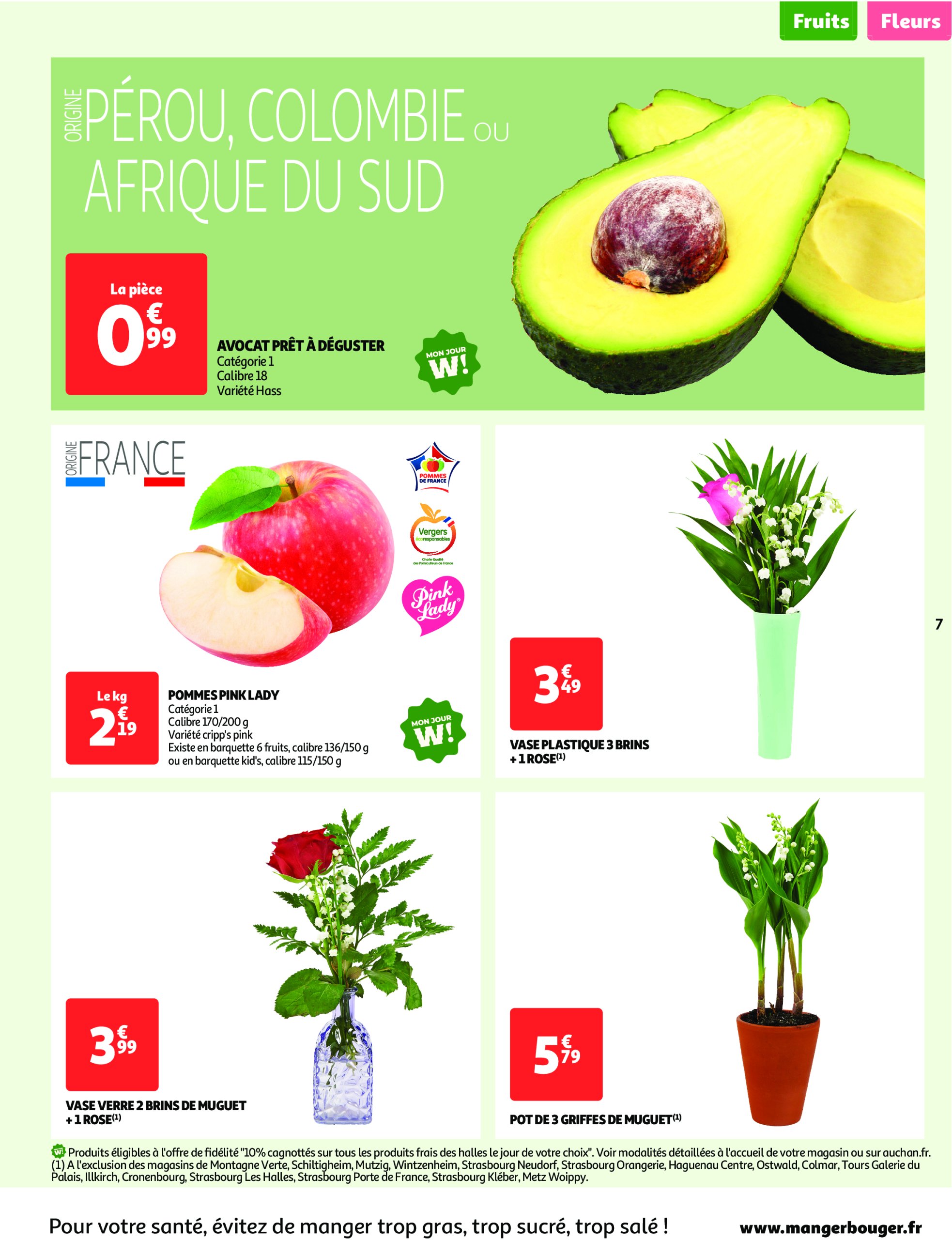 auchan - Catalogue Auchan supermarché - Le frais, le bon moins cher valable dès 29/04 - 03/05 - page: 7
