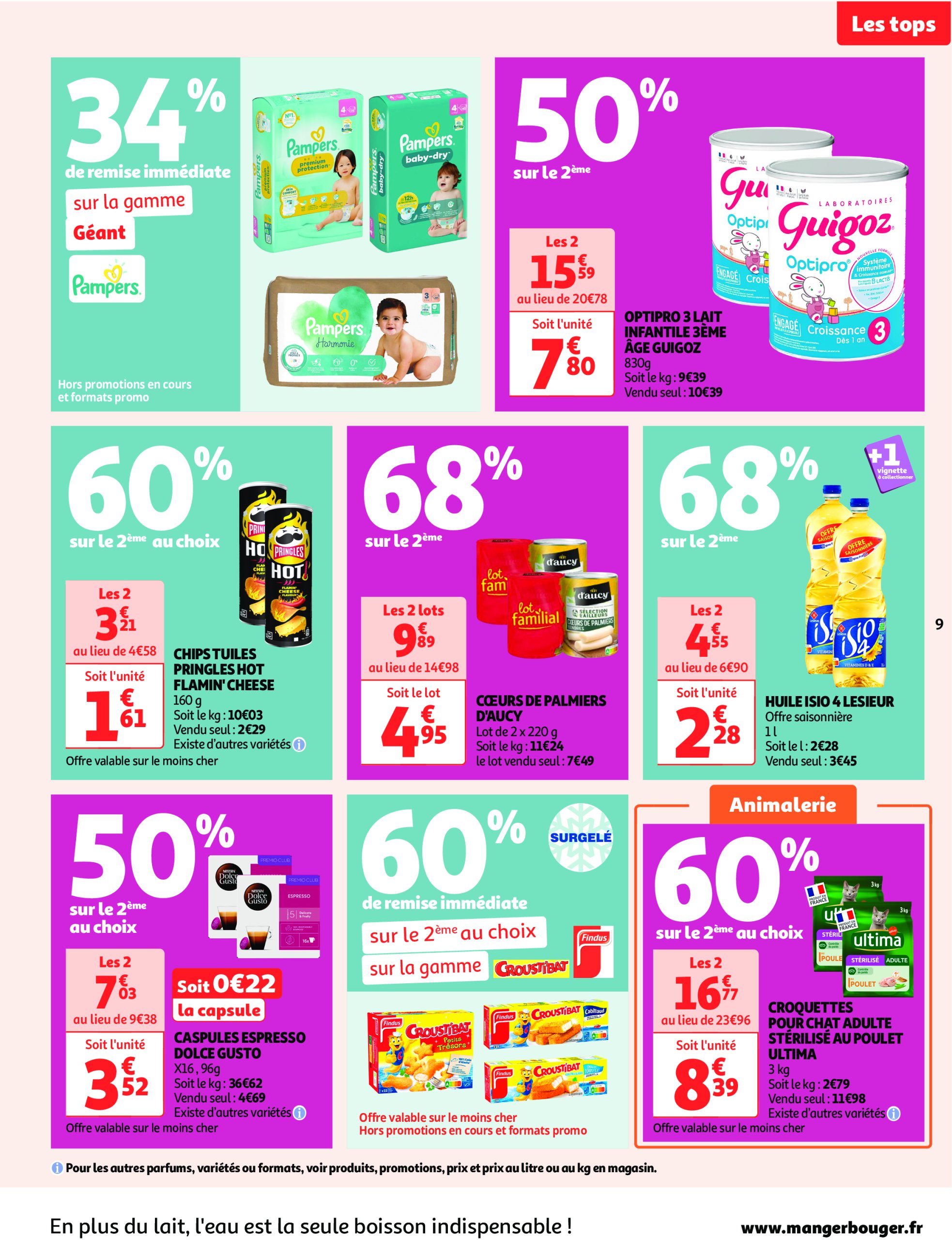 auchan - Catalogue Auchan supermarché - Le frais, le bon moins cher valable dès 29/04 - 03/05 - page: 9