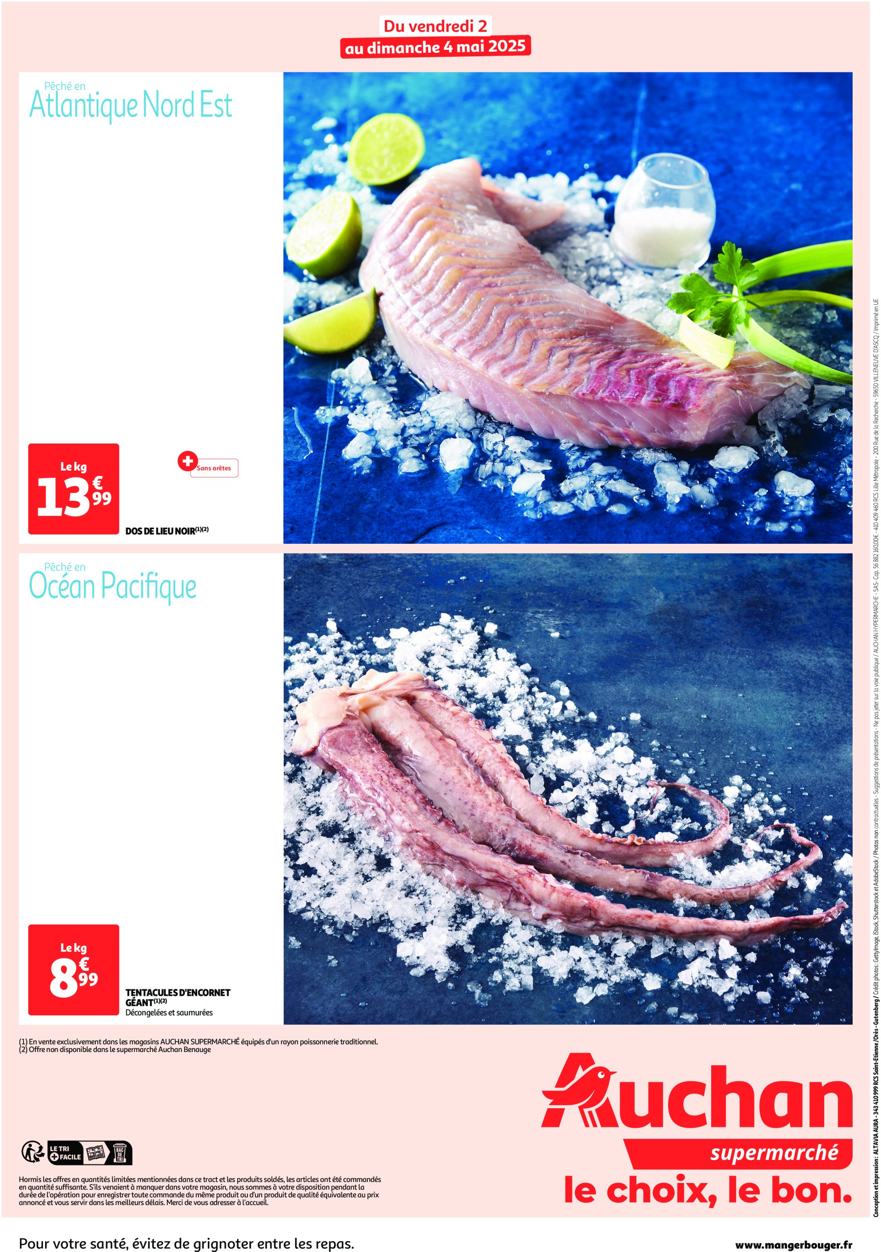 auchan - Catalogue Auchan supermarché - Les bons plans du week-end dans votre super ! valable dès 02/05 - 04/05 - page: 2