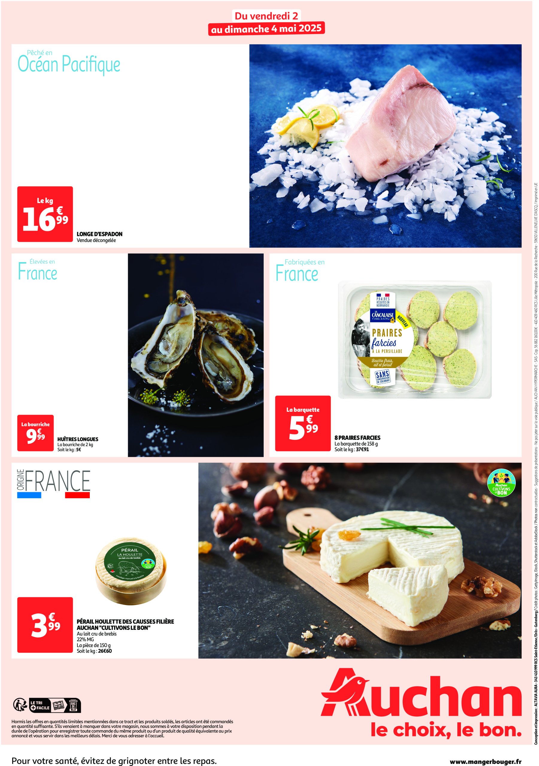 auchan - Catalogue Auchan - Les bons plans du week-end dans votre hyper ! valable dès 02/05 - 04/05 - page: 2