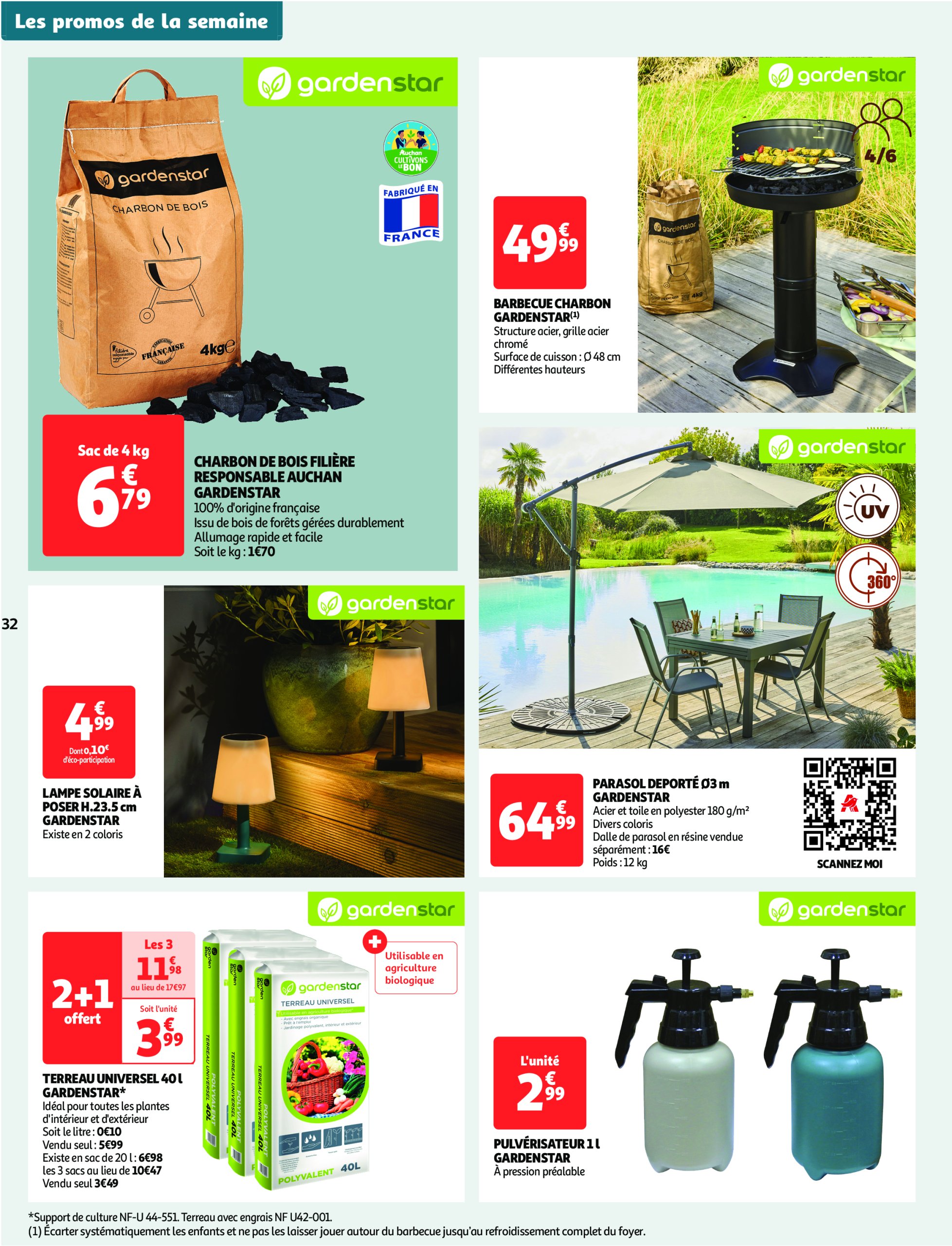 auchan - Catalogue Auchan Supermarché - Les halles de printemps valable dès 06/05 - 17/05 - page: 32
