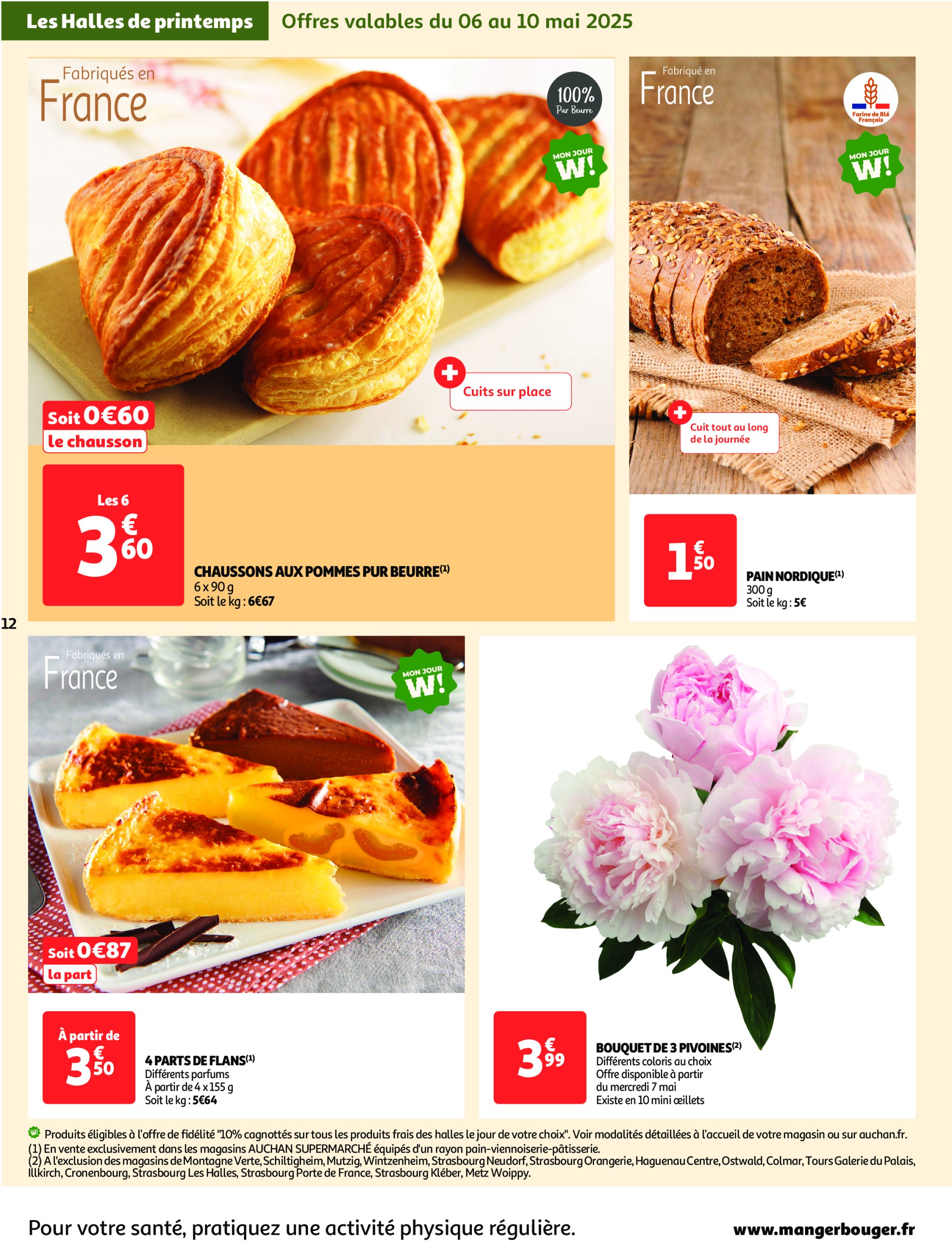 auchan - Catalogue Auchan Supermarché - Les halles de printemps valable dès 06/05 - 17/05 - page: 12