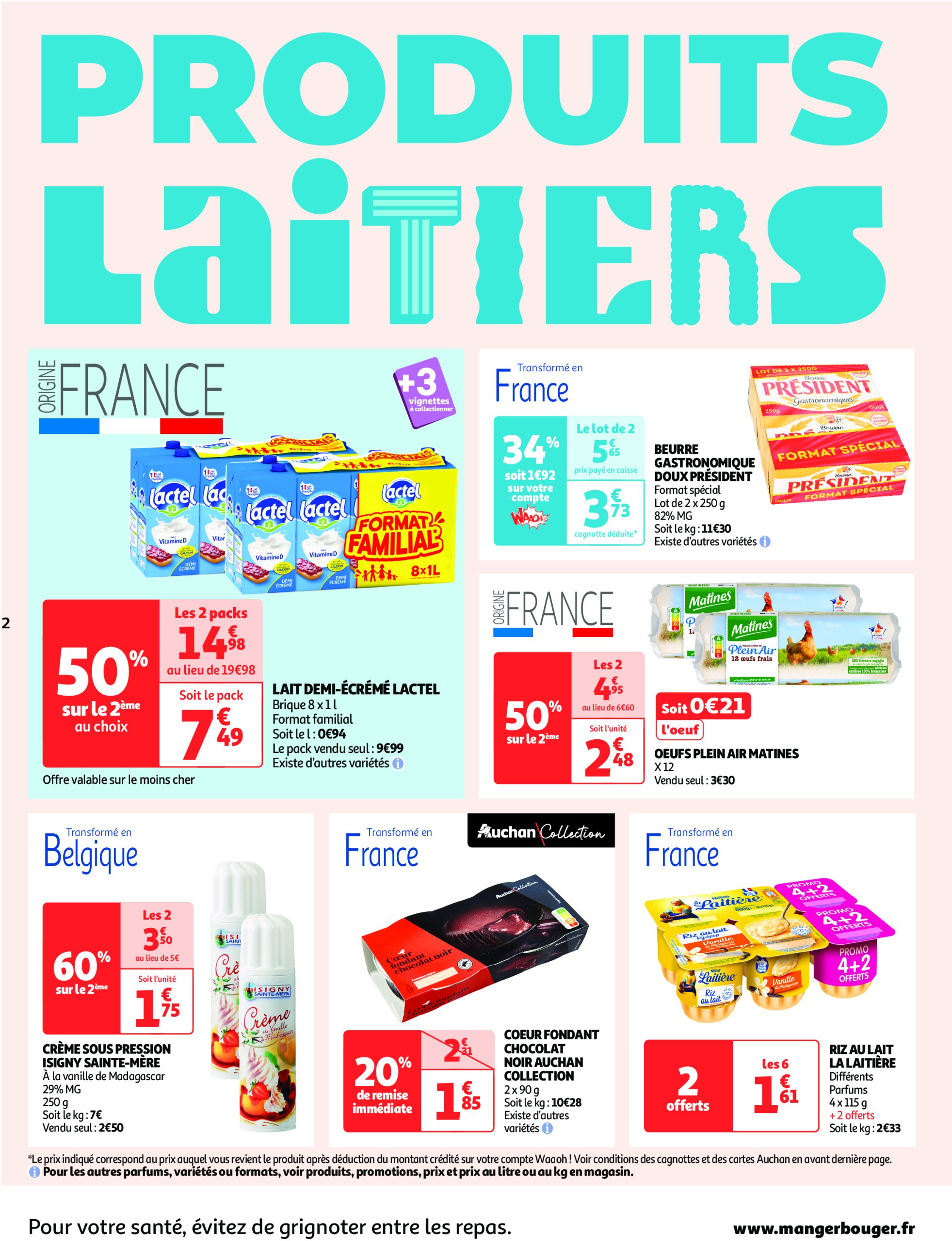 auchan - Catalogue Auchan Supermarché - Les halles de printemps valable dès 06/05 - 17/05 - page: 2