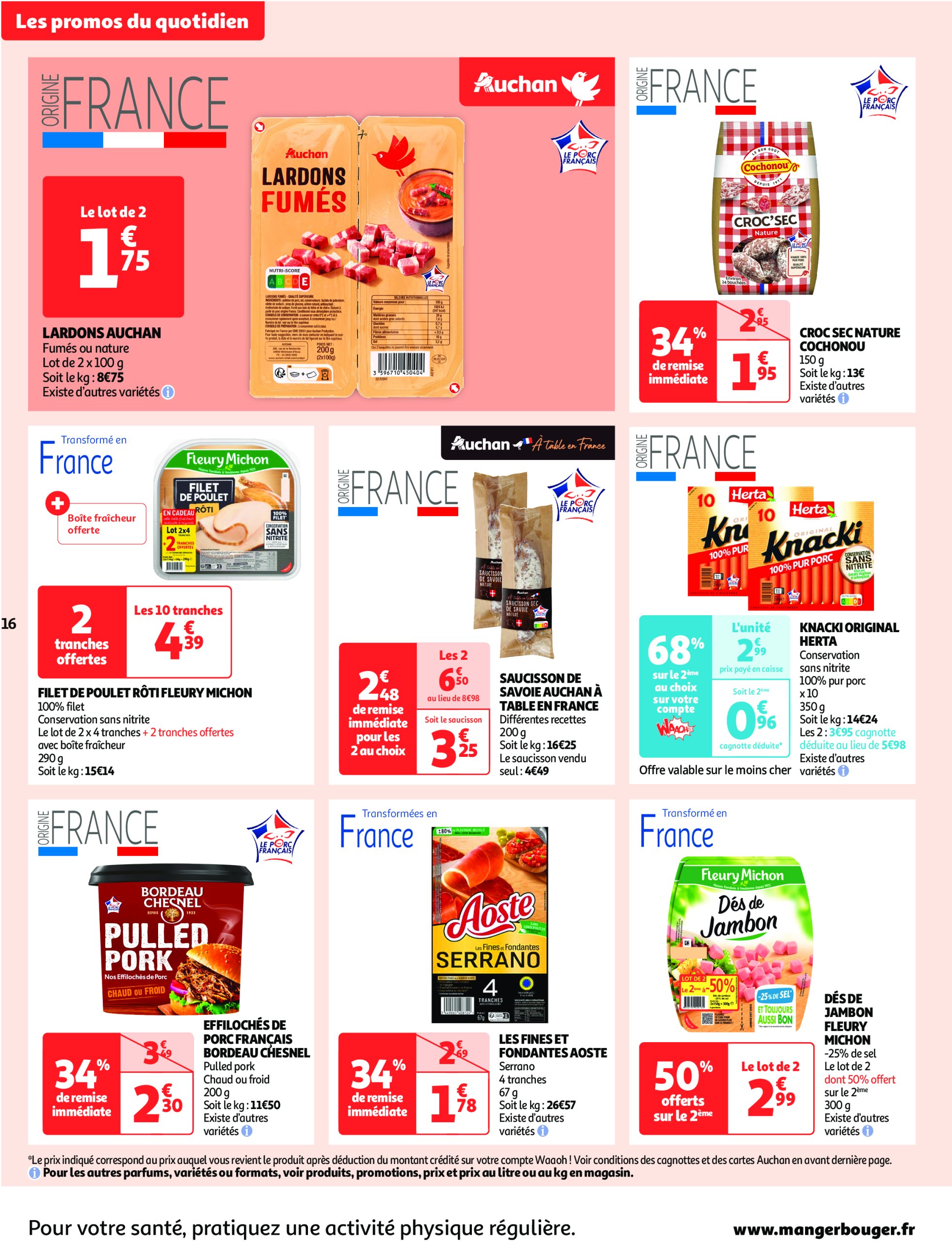 auchan - Catalogue Auchan Supermarché - Les halles de printemps valable dès 06/05 - 17/05 - page: 16