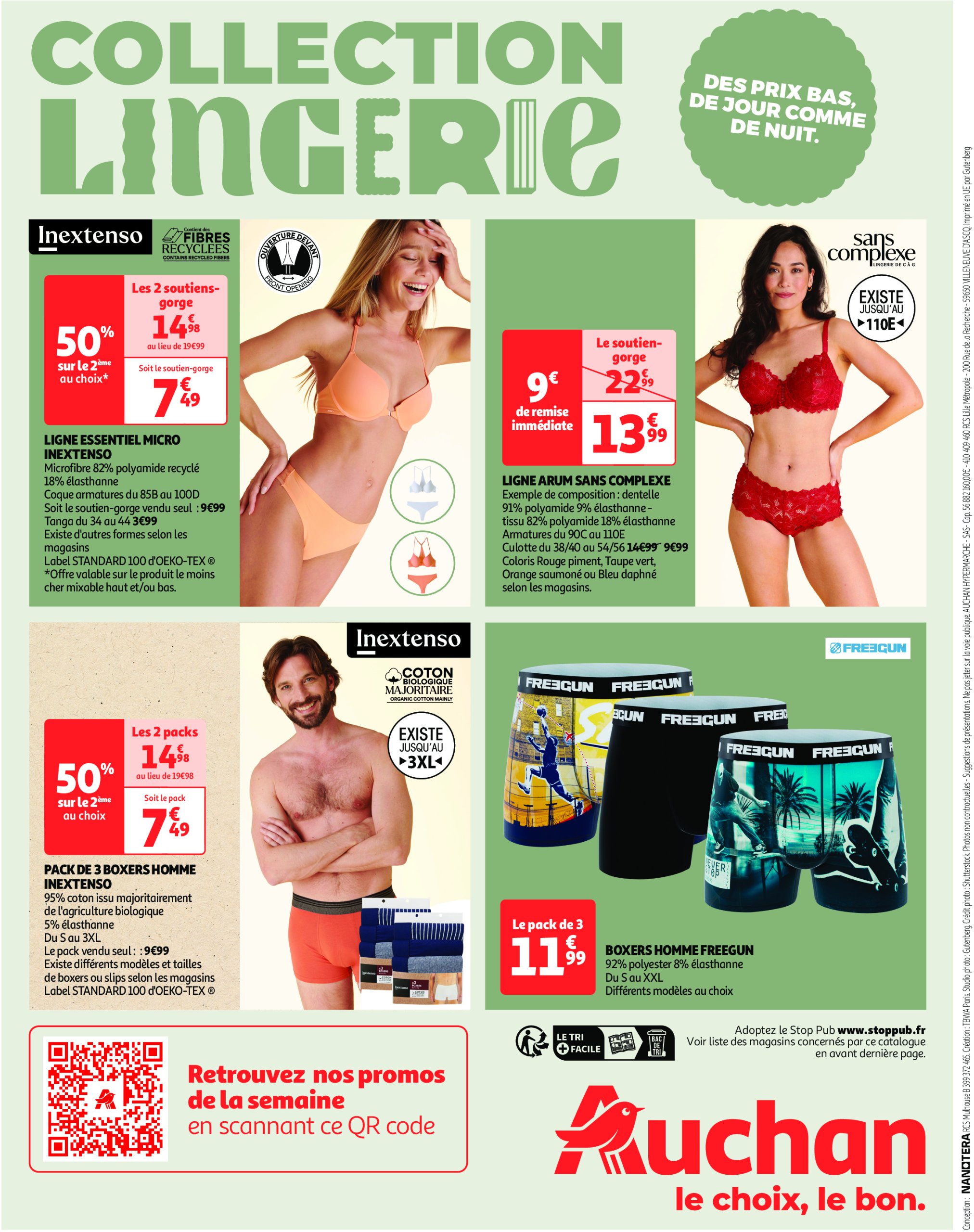 auchan - Catalogue Auchan - Des prix aussi bas, c'est le top valable dès 29/04 - 11/05 - page: 56 auchan - Catalogue Auchan - Des prix aussi bas, c'est le top valable dès 29/04 - 11/05 - page: 56