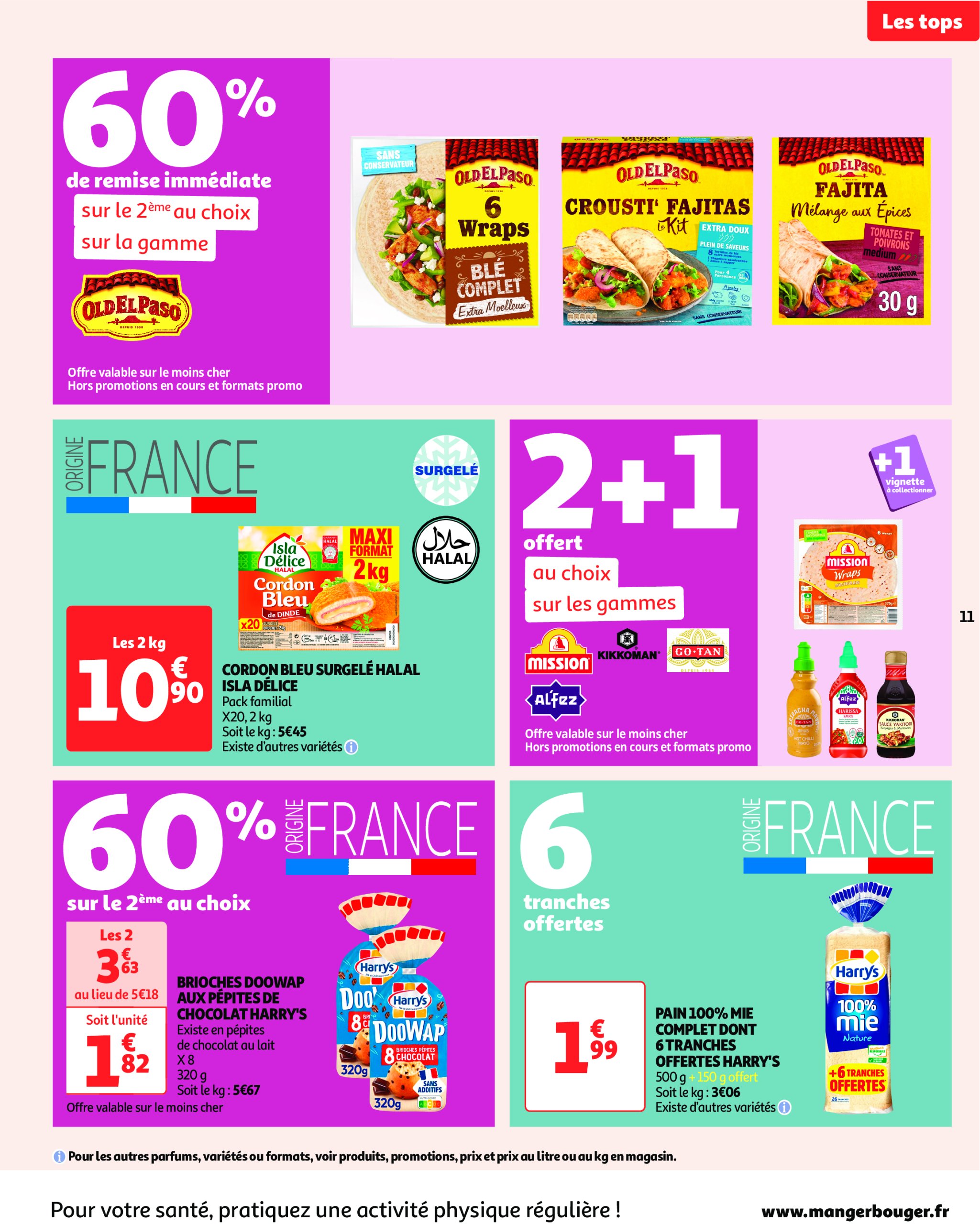 auchan - Catalogue Auchan - Des prix aussi bas, c'est le top valable dès 29/04 - 11/05 - page: 11 auchan - Catalogue Auchan - Des prix aussi bas, c'est le top valable dès 29/04 - 11/05 - page: 11