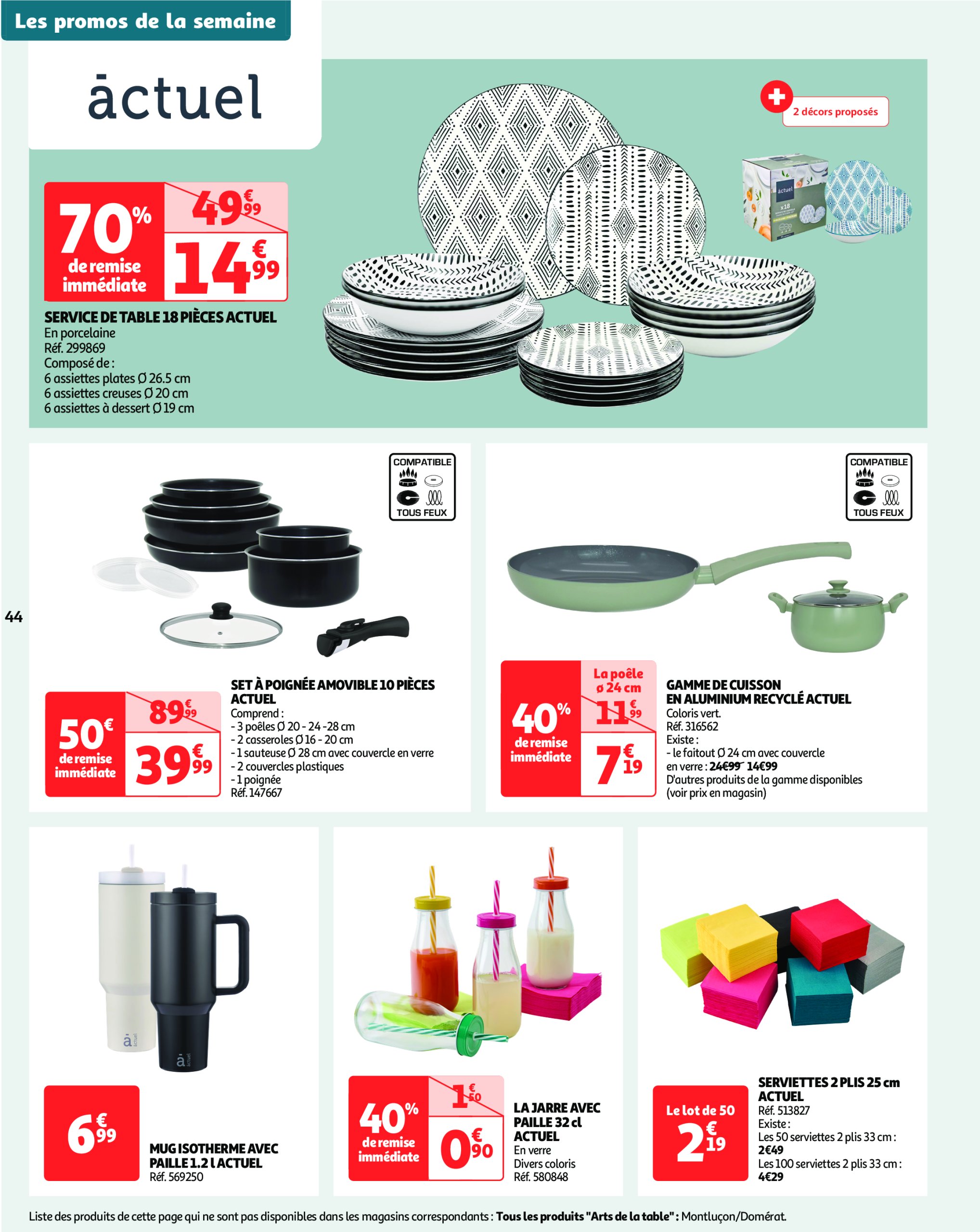auchan - Catalogue Auchan - Des prix aussi bas, c'est le top valable dès 29/04 - 11/05 - page: 48 auchan - Catalogue Auchan - Des prix aussi bas, c'est le top valable dès 29/04 - 11/05 - page: 48