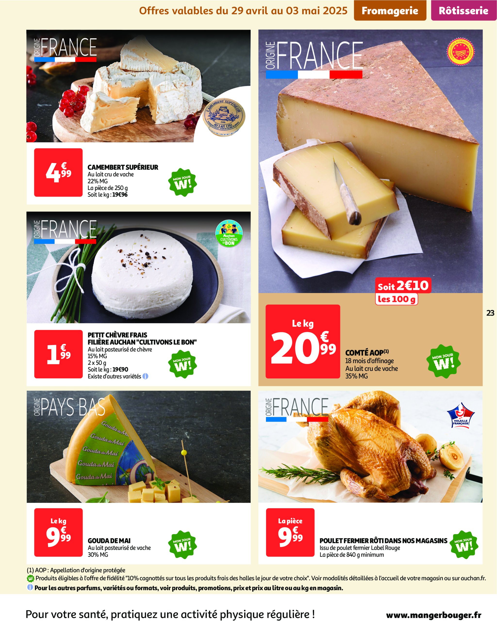 auchan - Catalogue Auchan - Des prix aussi bas, c'est le top valable dès 29/04 - 11/05 - page: 23 auchan - Catalogue Auchan - Des prix aussi bas, c'est le top valable dès 29/04 - 11/05 - page: 23