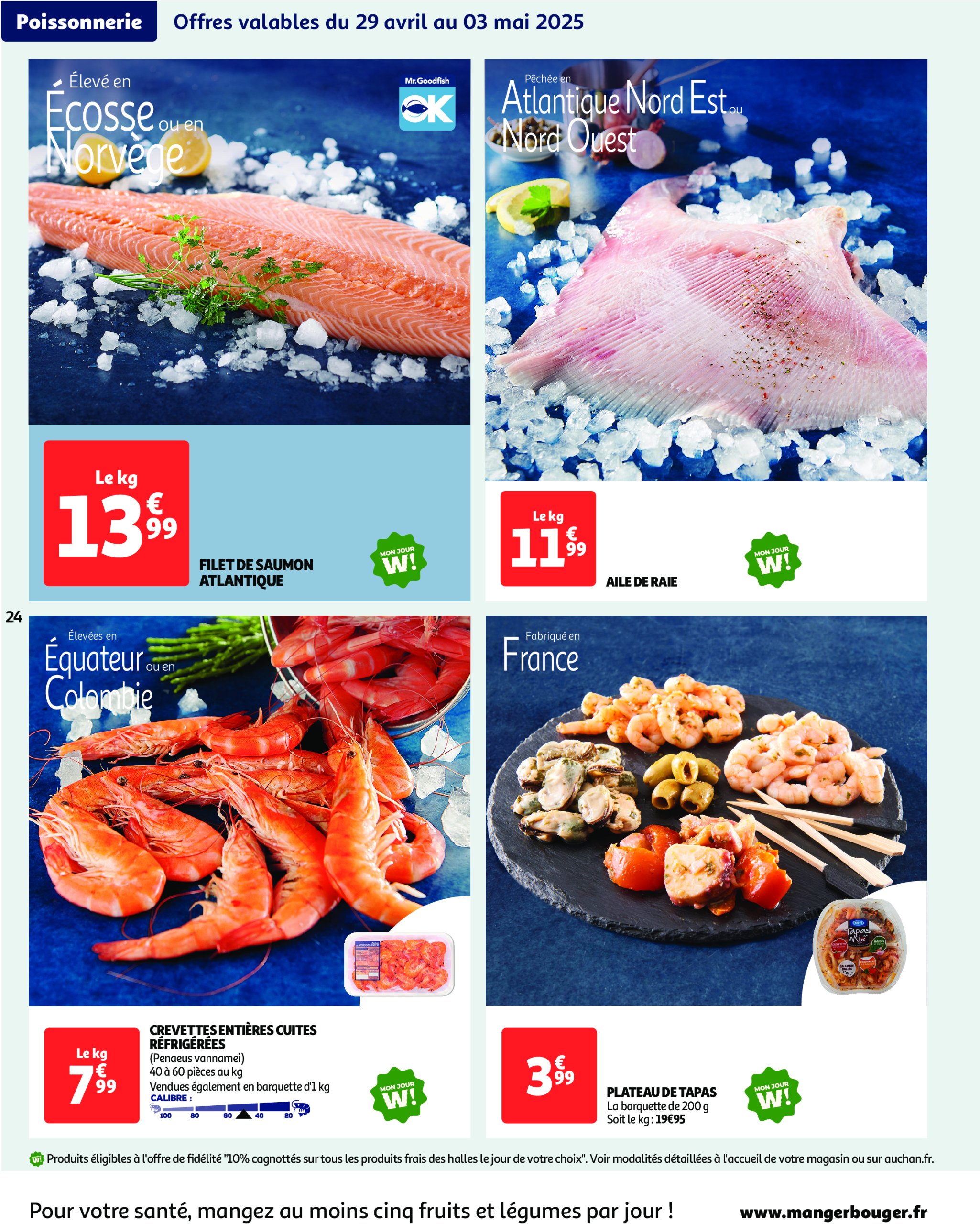 auchan - Catalogue Auchan - Des prix aussi bas, c'est le top valable dès 29/04 - 11/05 - page: 24 auchan - Catalogue Auchan - Des prix aussi bas, c'est le top valable dès 29/04 - 11/05 - page: 24