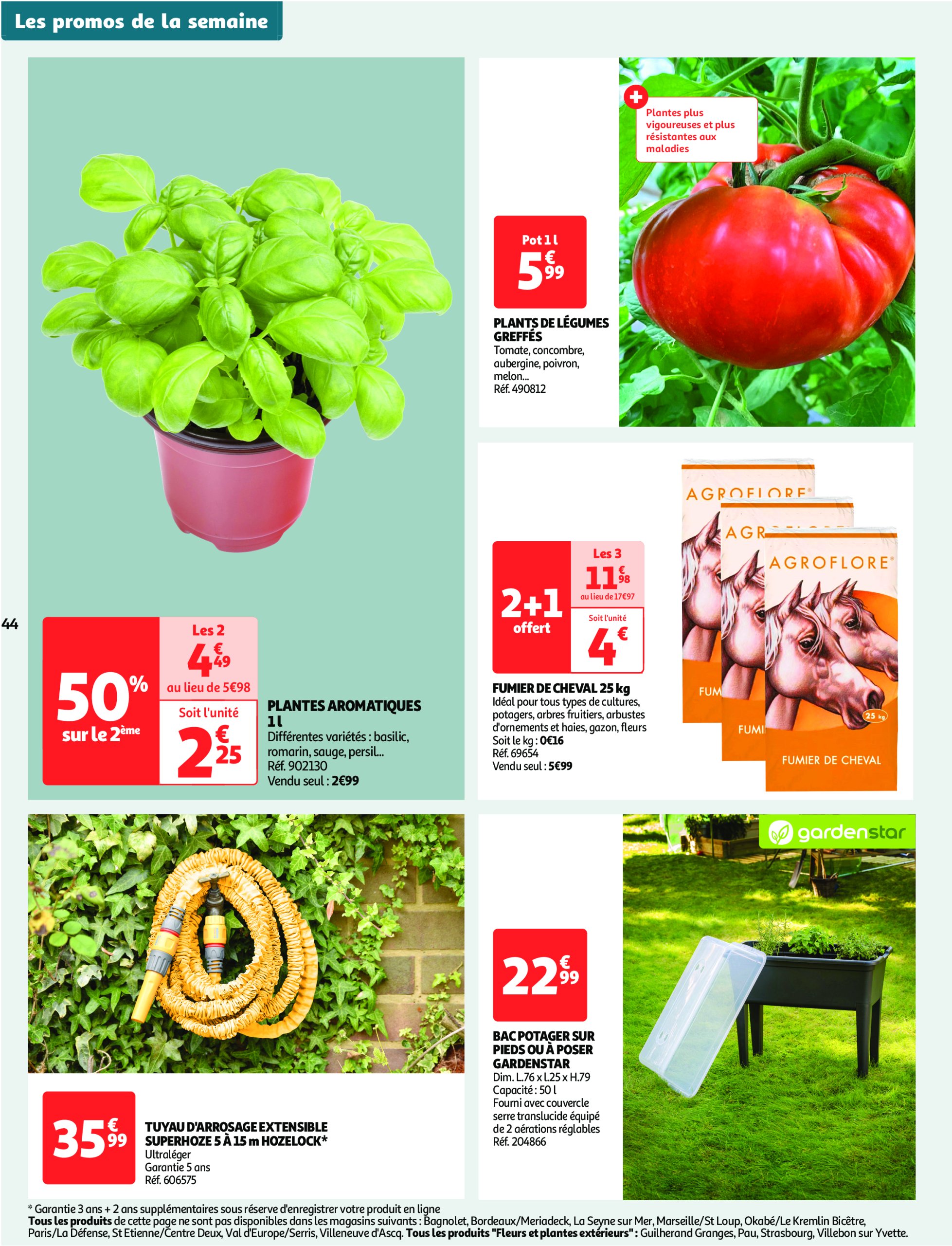auchan - Catalogue Auchan - Retrouvez toutes nos offres printanière valable dès 06/05 - 18/05 - page: 44 auchan - Catalogue Auchan - Retrouvez toutes nos offres printanière valable dès 06/05 - 18/05 - page: 44