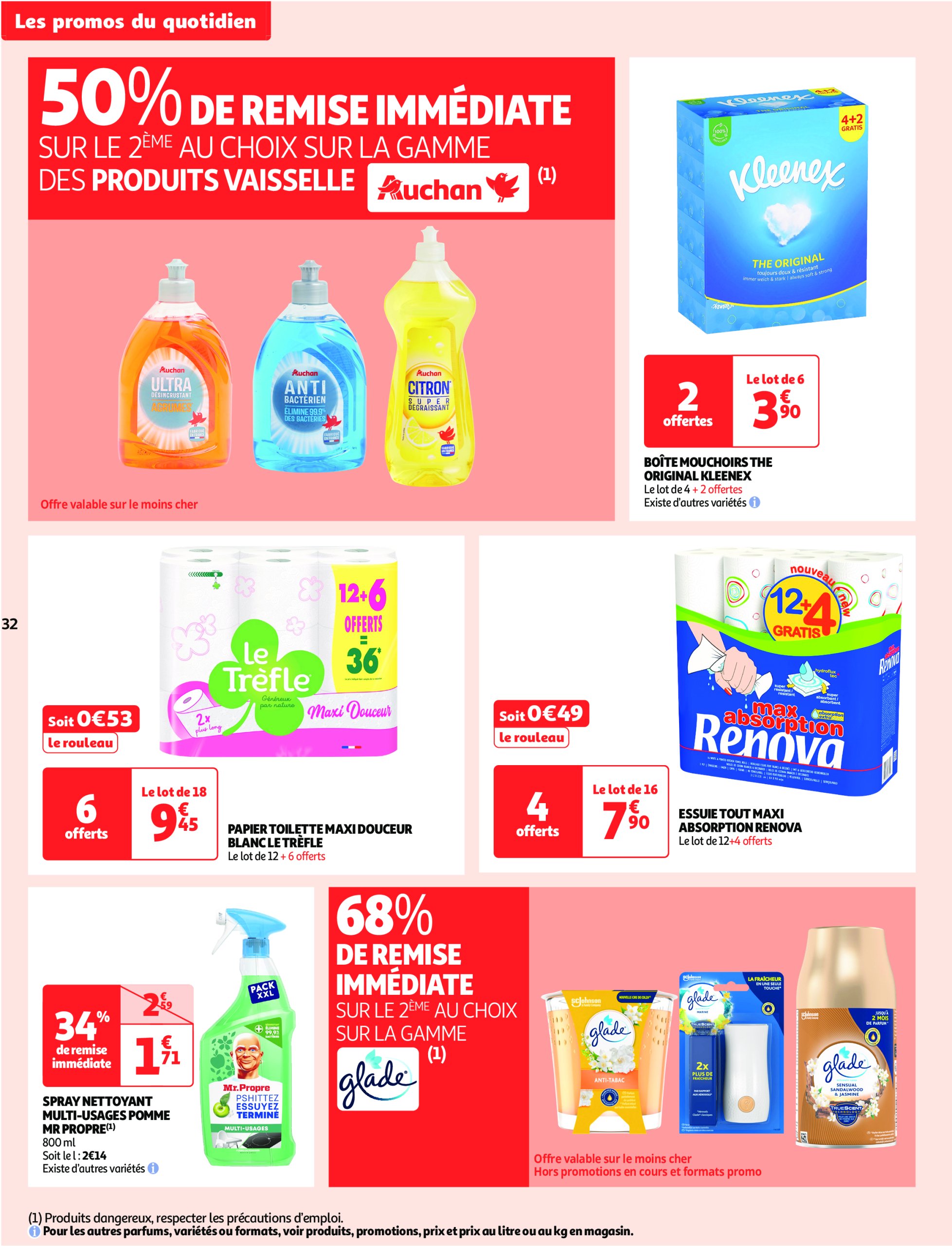 auchan - Catalogue Auchan - Retrouvez toutes nos offres printanière valable dès 06/05 - 18/05 - page: 32 auchan - Catalogue Auchan - Retrouvez toutes nos offres printanière valable dès 06/05 - 18/05 - page: 32