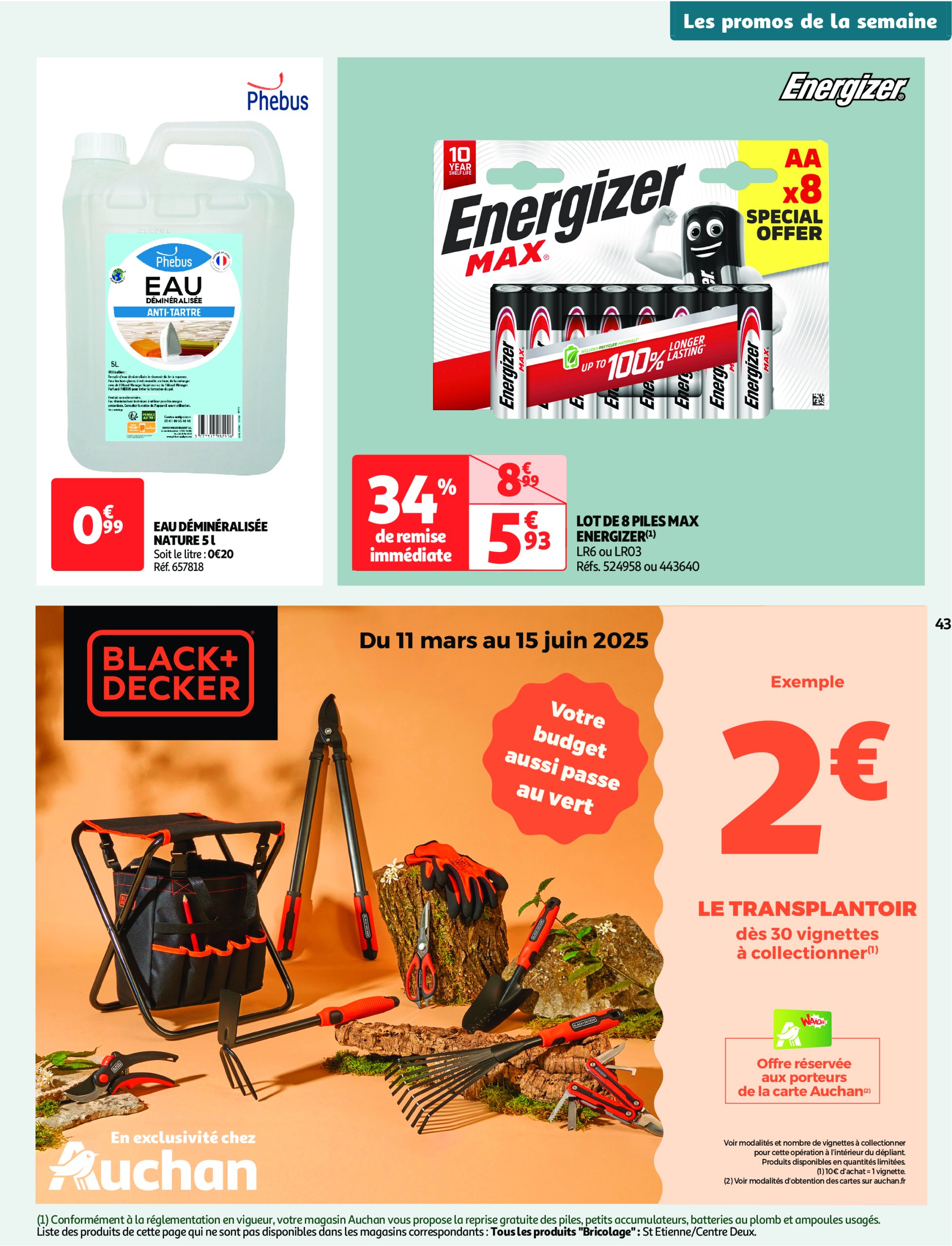 auchan - Catalogue Auchan - Retrouvez toutes nos offres printanière valable dès 06/05 - 18/05 - page: 43 auchan - Catalogue Auchan - Retrouvez toutes nos offres printanière valable dès 06/05 - 18/05 - page: 43