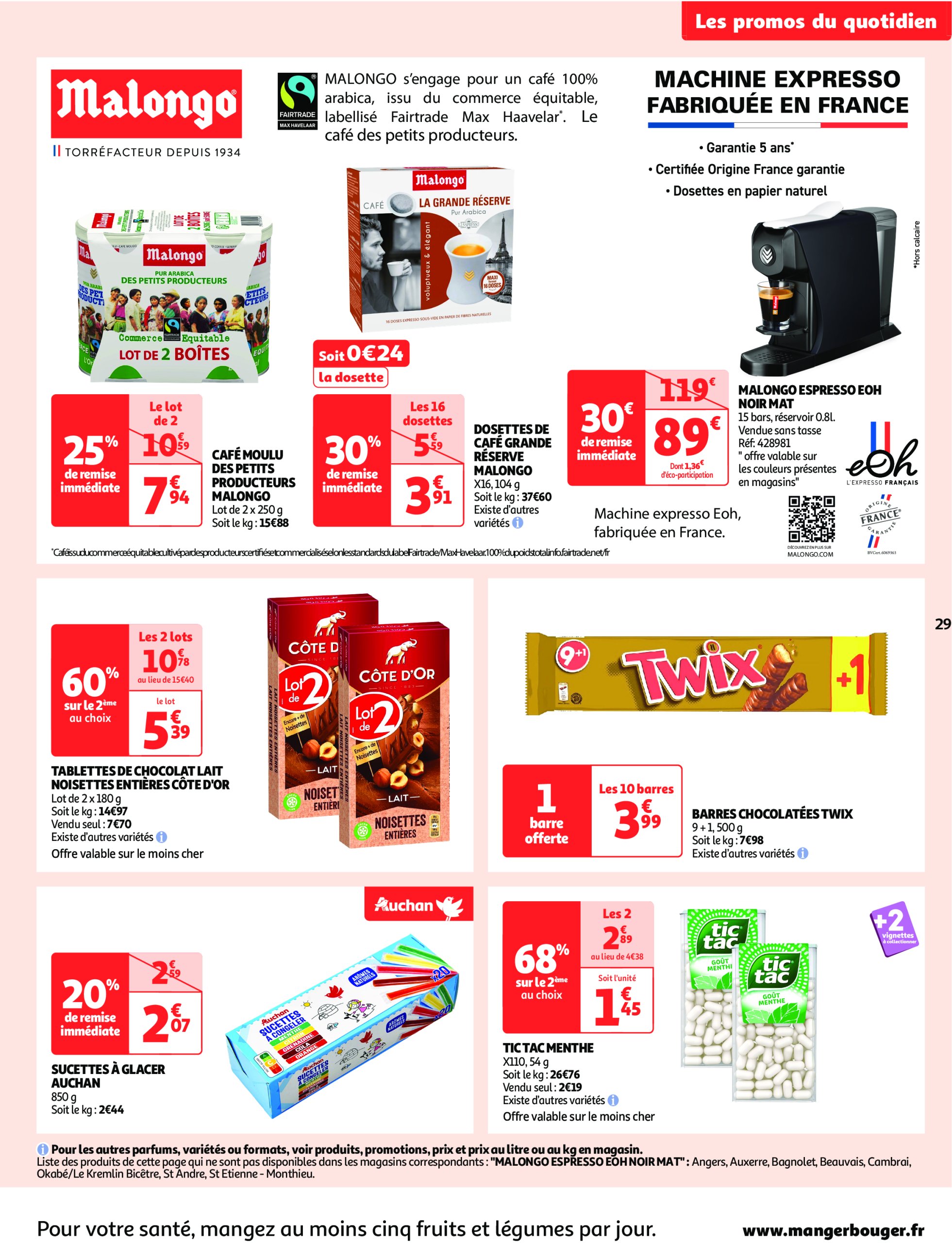 auchan - Catalogue Auchan - Retrouvez toutes nos offres printanière valable dès 06/05 - 18/05 - page: 29 auchan - Catalogue Auchan - Retrouvez toutes nos offres printanière valable dès 06/05 - 18/05 - page: 29