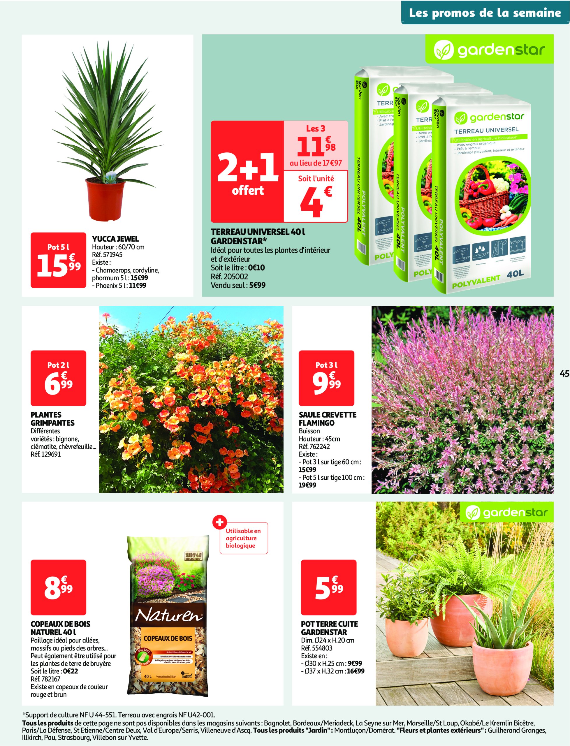auchan - Catalogue Auchan - Retrouvez toutes nos offres printanière valable dès 06/05 - 18/05 - page: 45 auchan - Catalogue Auchan - Retrouvez toutes nos offres printanière valable dès 06/05 - 18/05 - page: 45