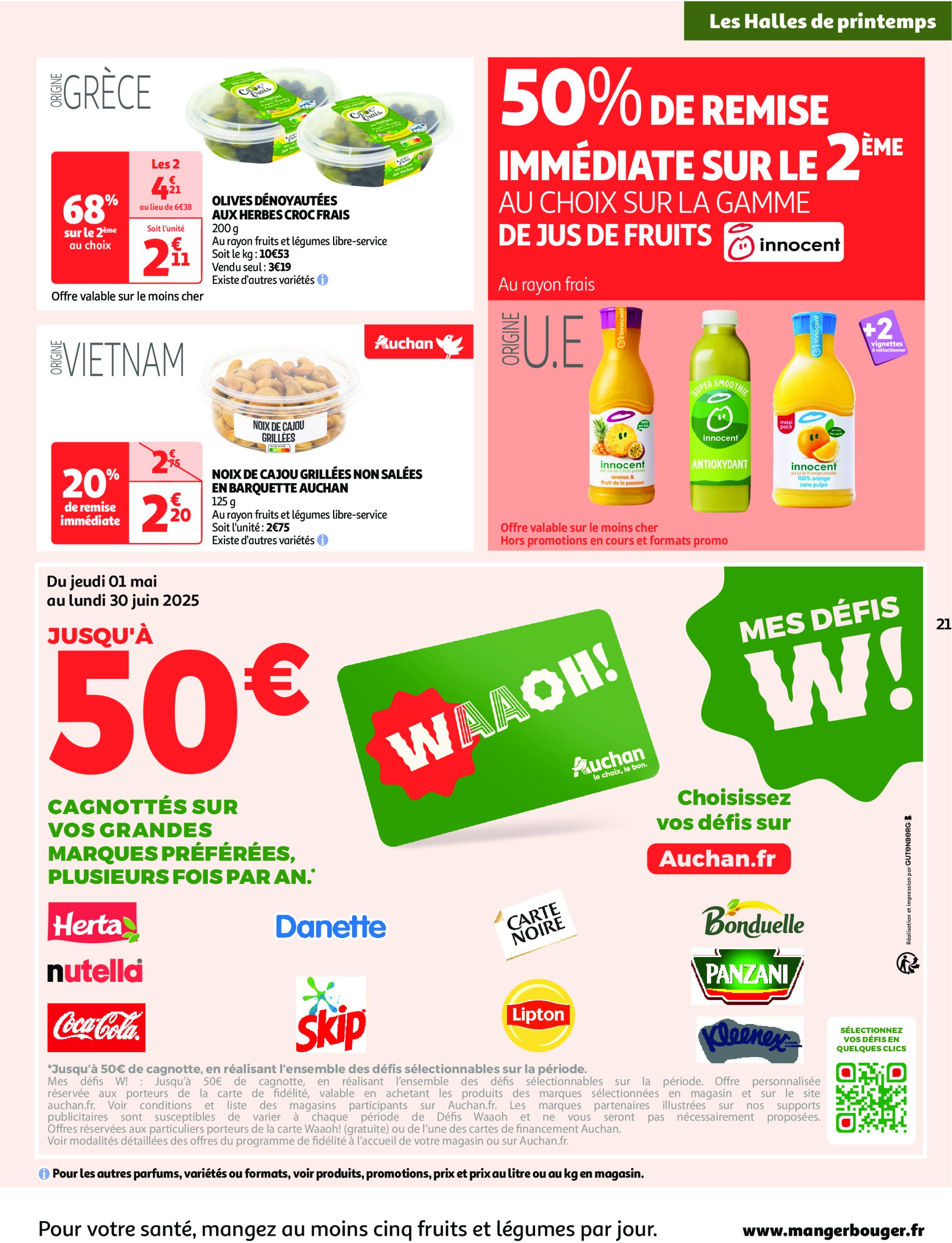 auchan - Catalogue Auchan - Retrouvez toutes nos offres printanière valable dès 06/05 - 18/05 - page: 21 auchan - Catalogue Auchan - Retrouvez toutes nos offres printanière valable dès 06/05 - 18/05 - page: 21