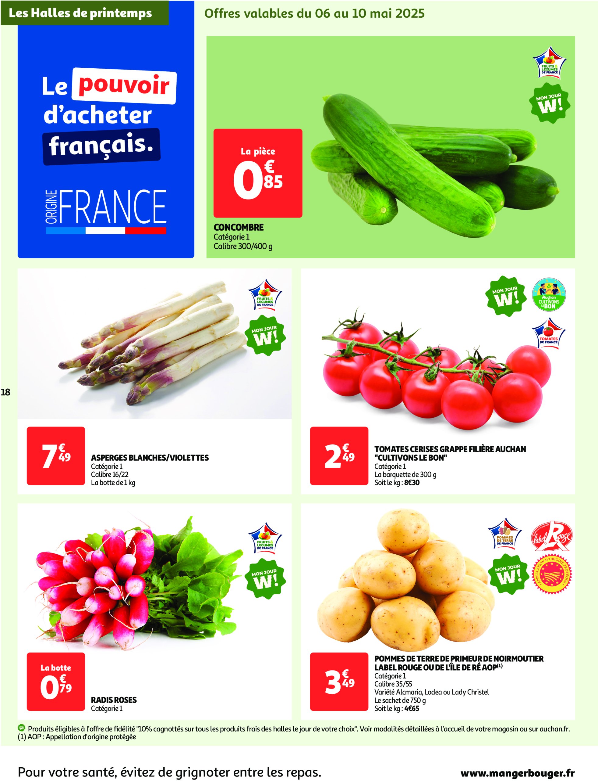 auchan - Catalogue Auchan - Retrouvez toutes nos offres printanière valable dès 06/05 - 18/05 - page: 18 auchan - Catalogue Auchan - Retrouvez toutes nos offres printanière valable dès 06/05 - 18/05 - page: 18