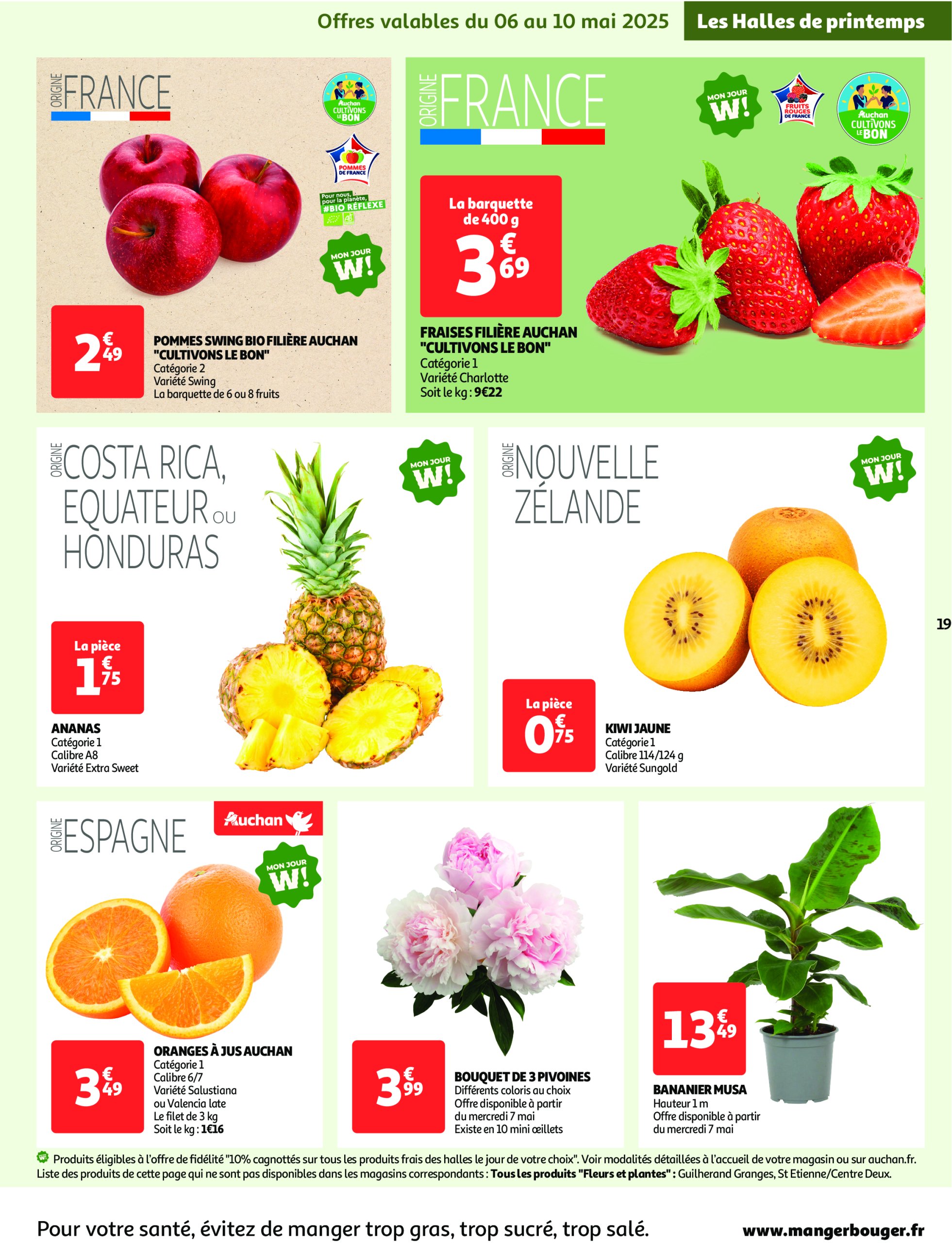 auchan - Catalogue Auchan - Retrouvez toutes nos offres printanière valable dès 06/05 - 18/05 - page: 19 auchan - Catalogue Auchan - Retrouvez toutes nos offres printanière valable dès 06/05 - 18/05 - page: 19