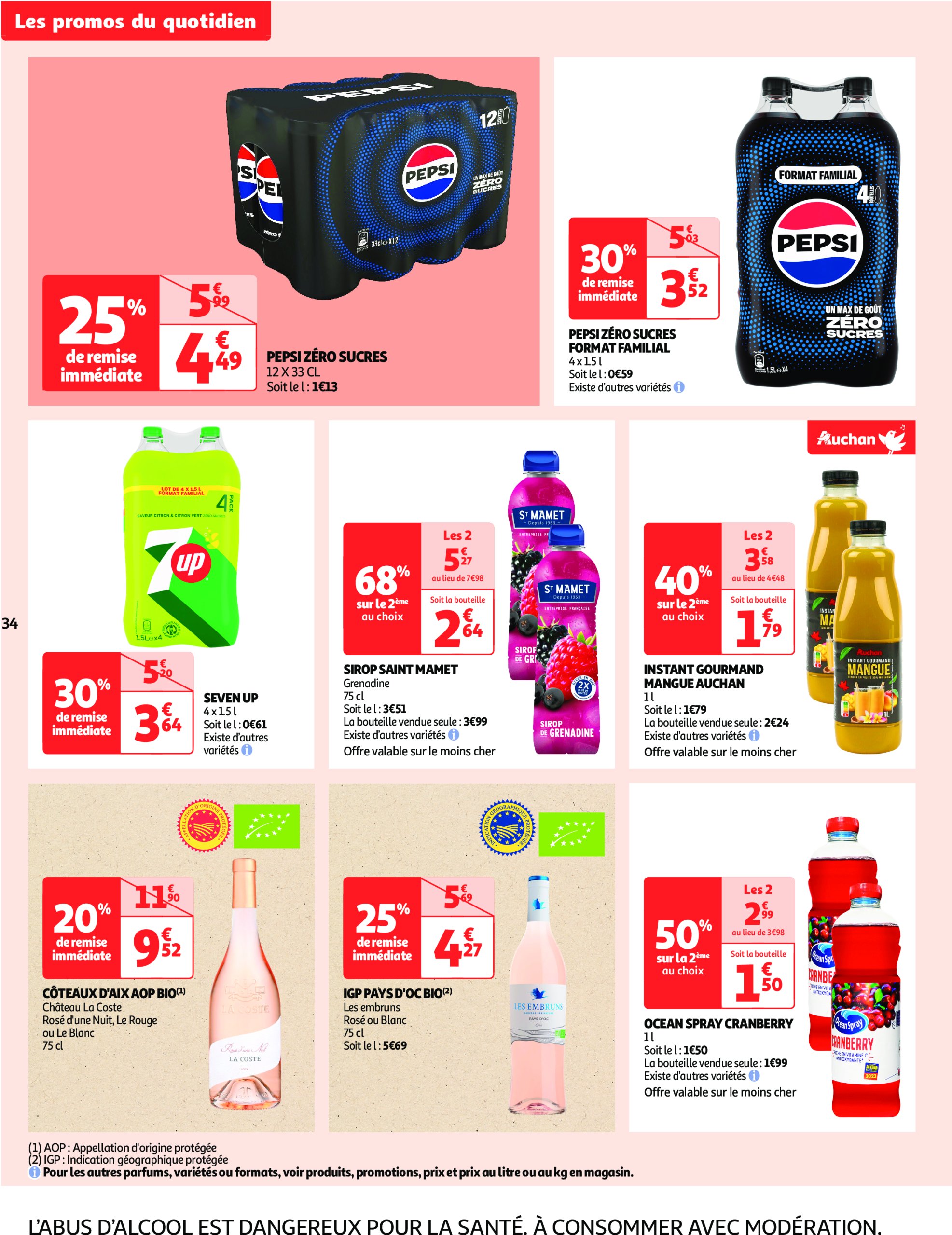 auchan - Catalogue Auchan - Retrouvez toutes nos offres printanière valable dès 06/05 - 18/05 - page: 34 auchan - Catalogue Auchan - Retrouvez toutes nos offres printanière valable dès 06/05 - 18/05 - page: 34