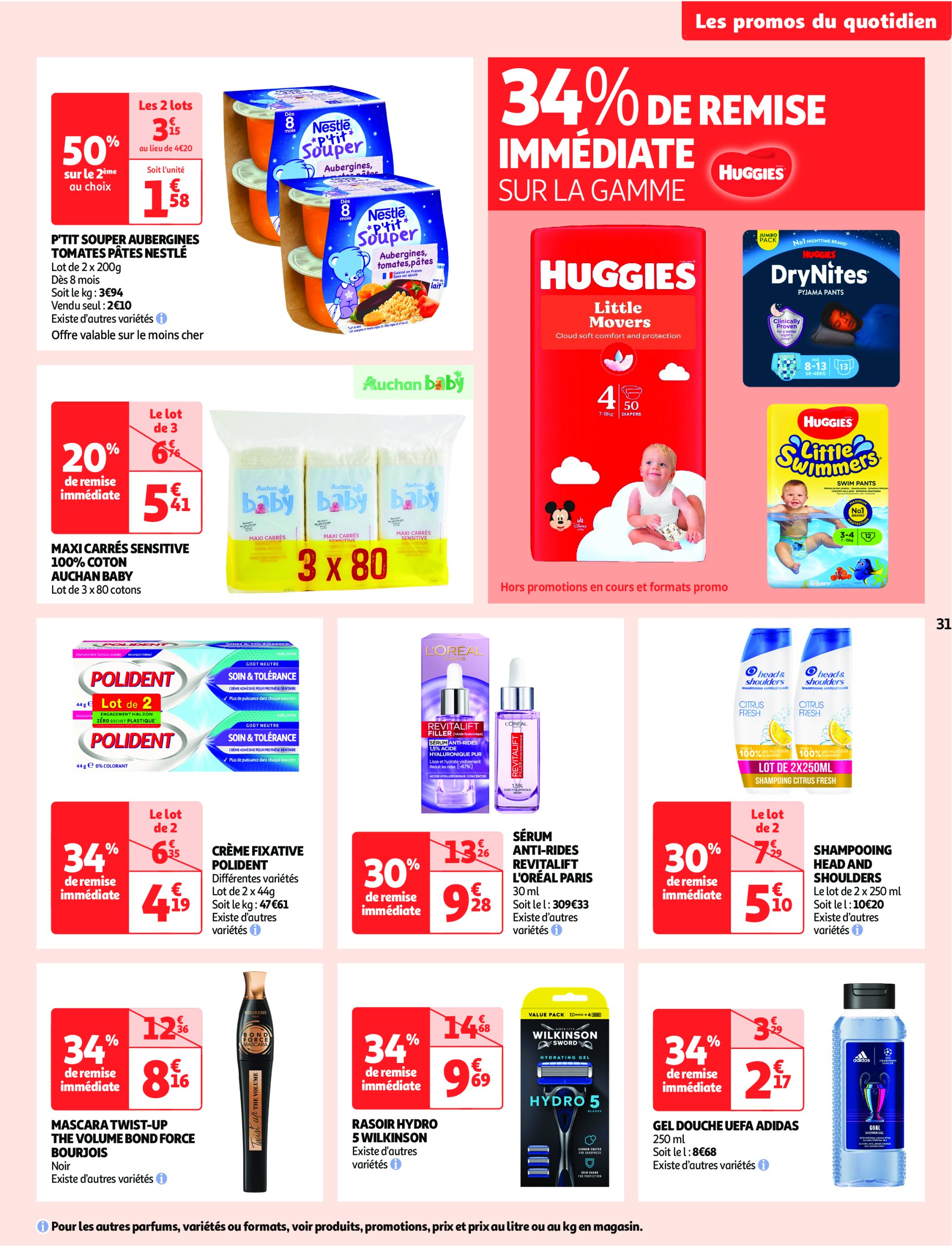 auchan - Catalogue Auchan - Retrouvez toutes nos offres printanière valable dès 06/05 - 18/05 - page: 31 auchan - Catalogue Auchan - Retrouvez toutes nos offres printanière valable dès 06/05 - 18/05 - page: 31