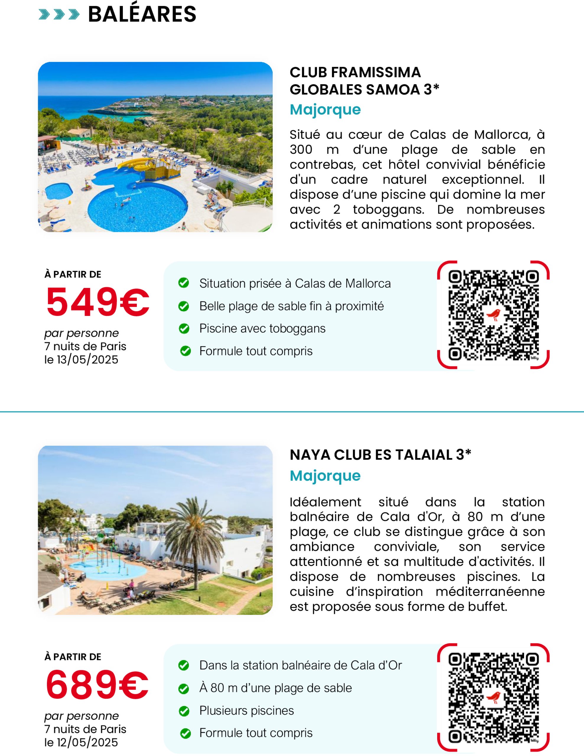 auchan - Catalogue Auchan voyages - Les bons plans voyages du moment ! valable dès 01/05 - 31/05 - page: 6