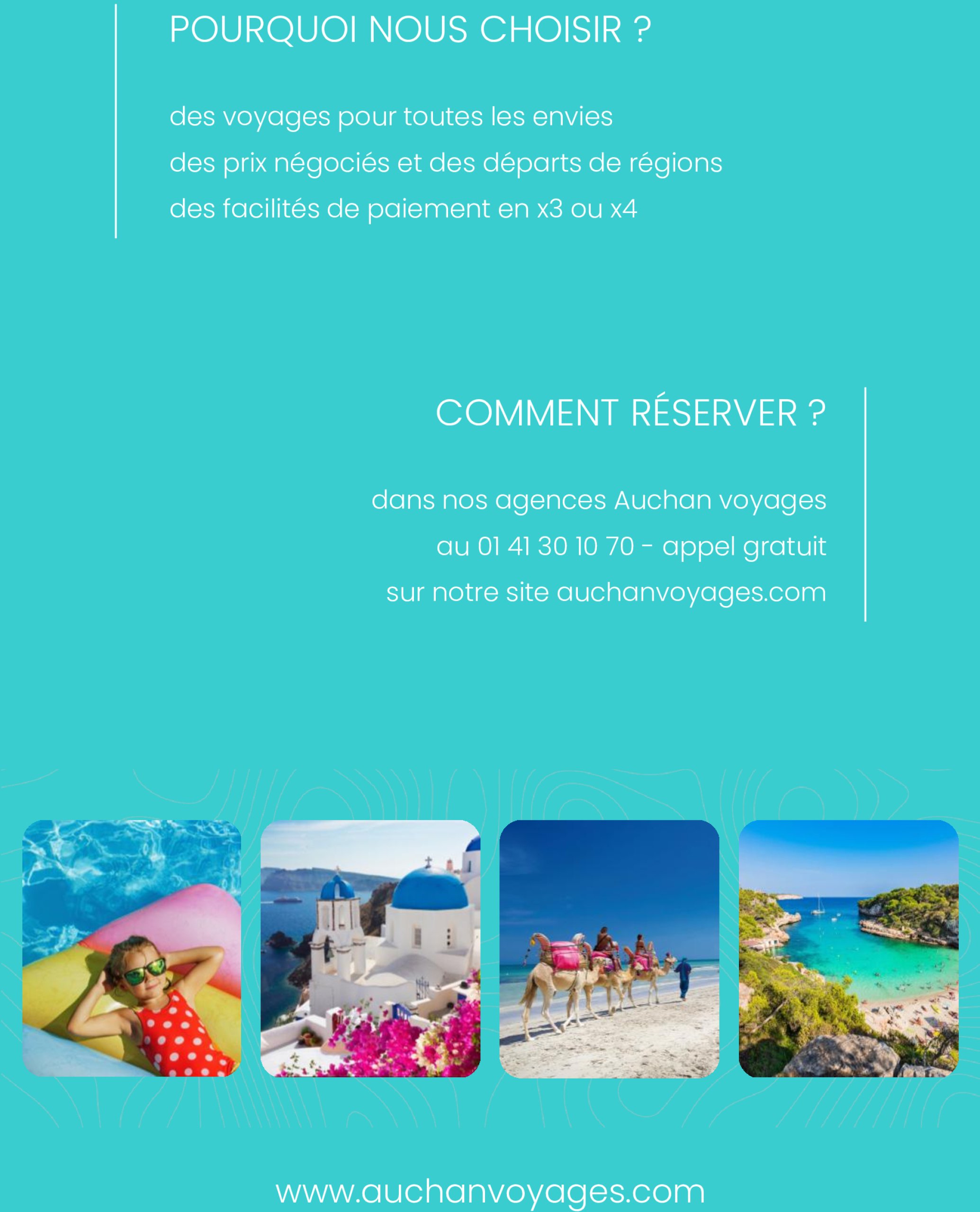 auchan - Catalogue Auchan voyages - Les bons plans voyages du moment ! valable dès 01/05 - 31/05 - page: 9
