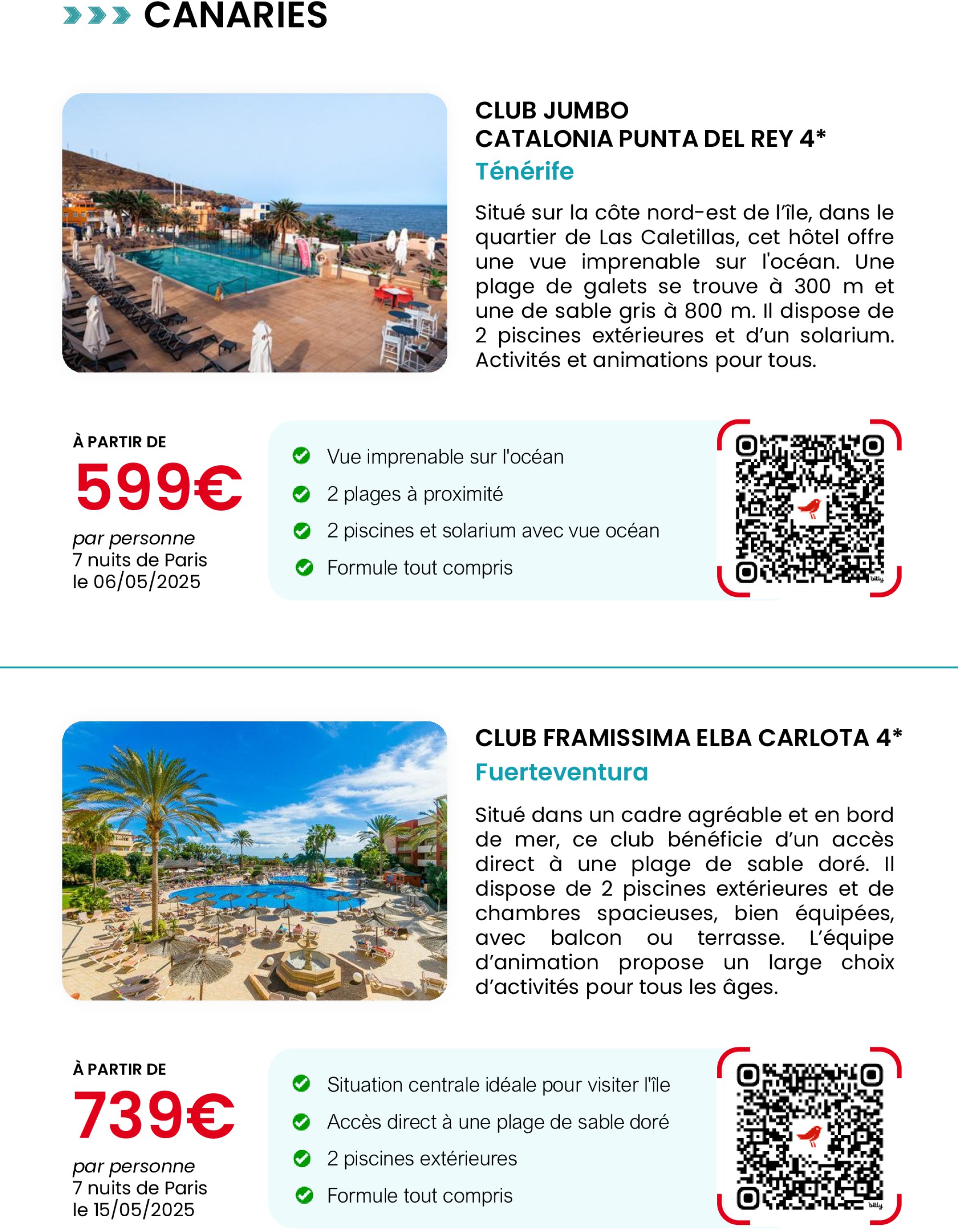 auchan - Catalogue Auchan voyages - Les bons plans voyages du moment ! valable dès 01/05 - 31/05 - page: 7
