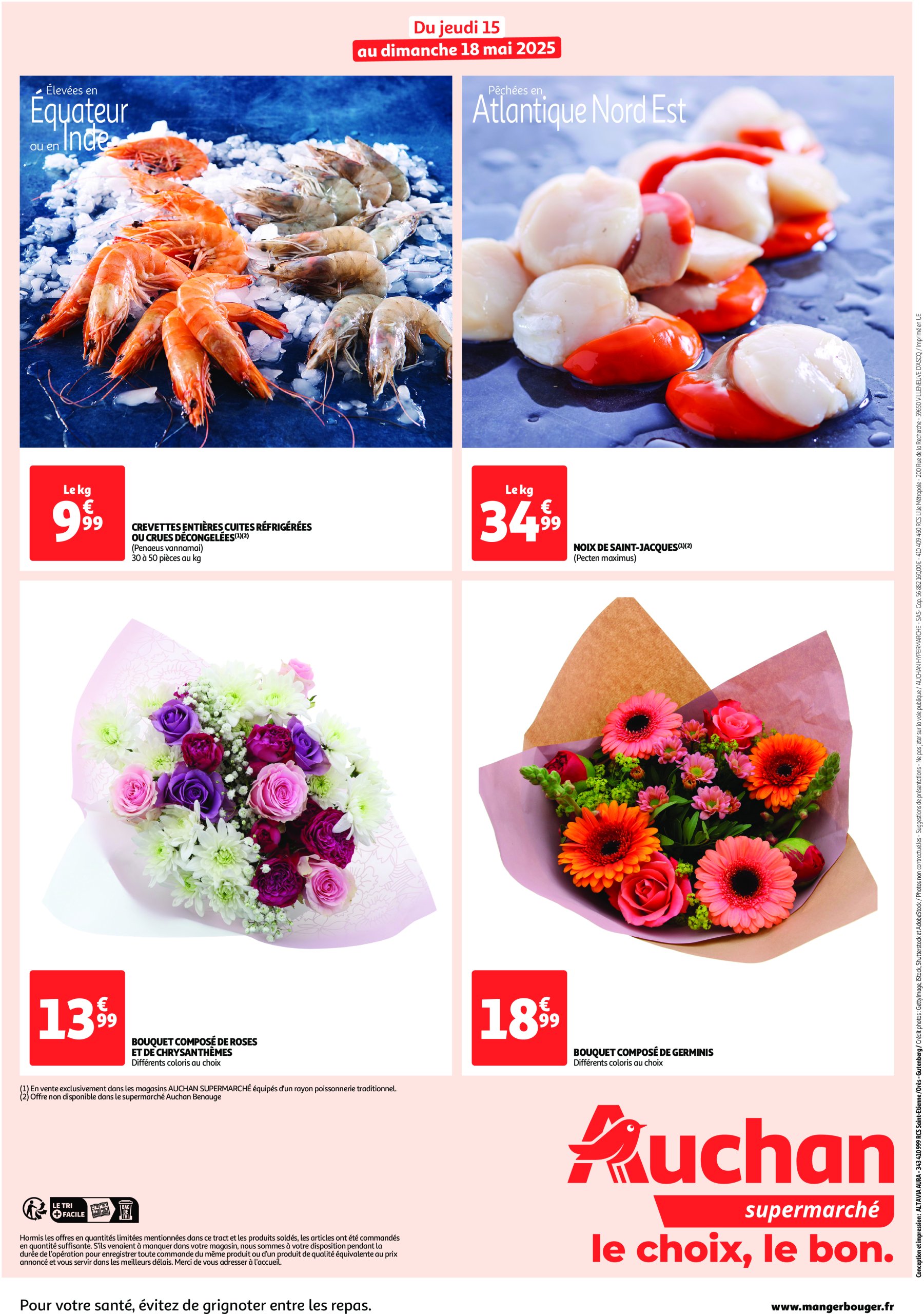 auchan - Catalogue Auchan supermarché - Les bons plans du week-end dans votre super ! valable dès 15/05 - 18/05 - page: 2