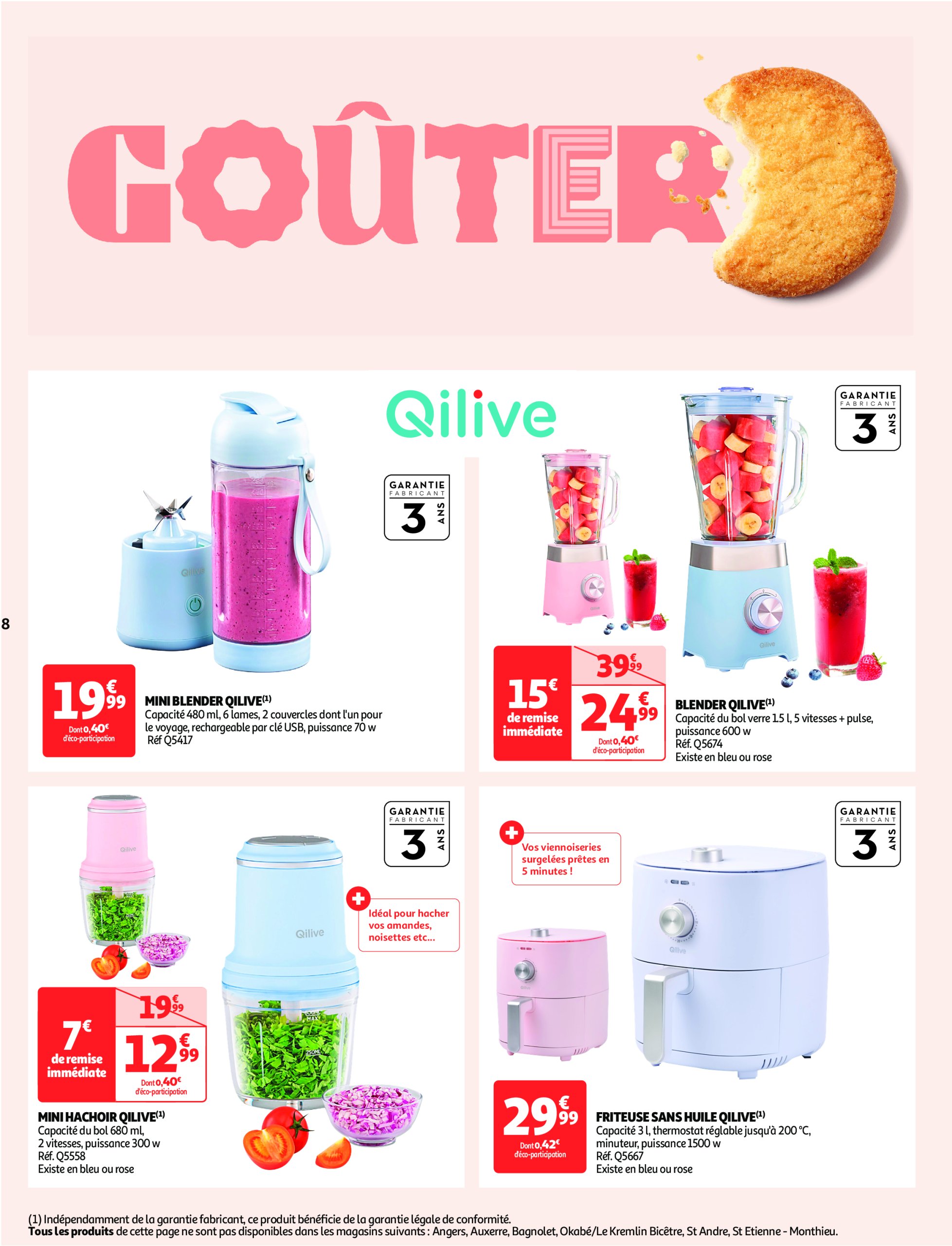 auchan - Catalogue Auchan - Fête des mères valable dès 20/05 - 01/06 - page: 8 auchan - Catalogue Auchan - Fête des mères valable dès 20/05 - 01/06 - page: 8