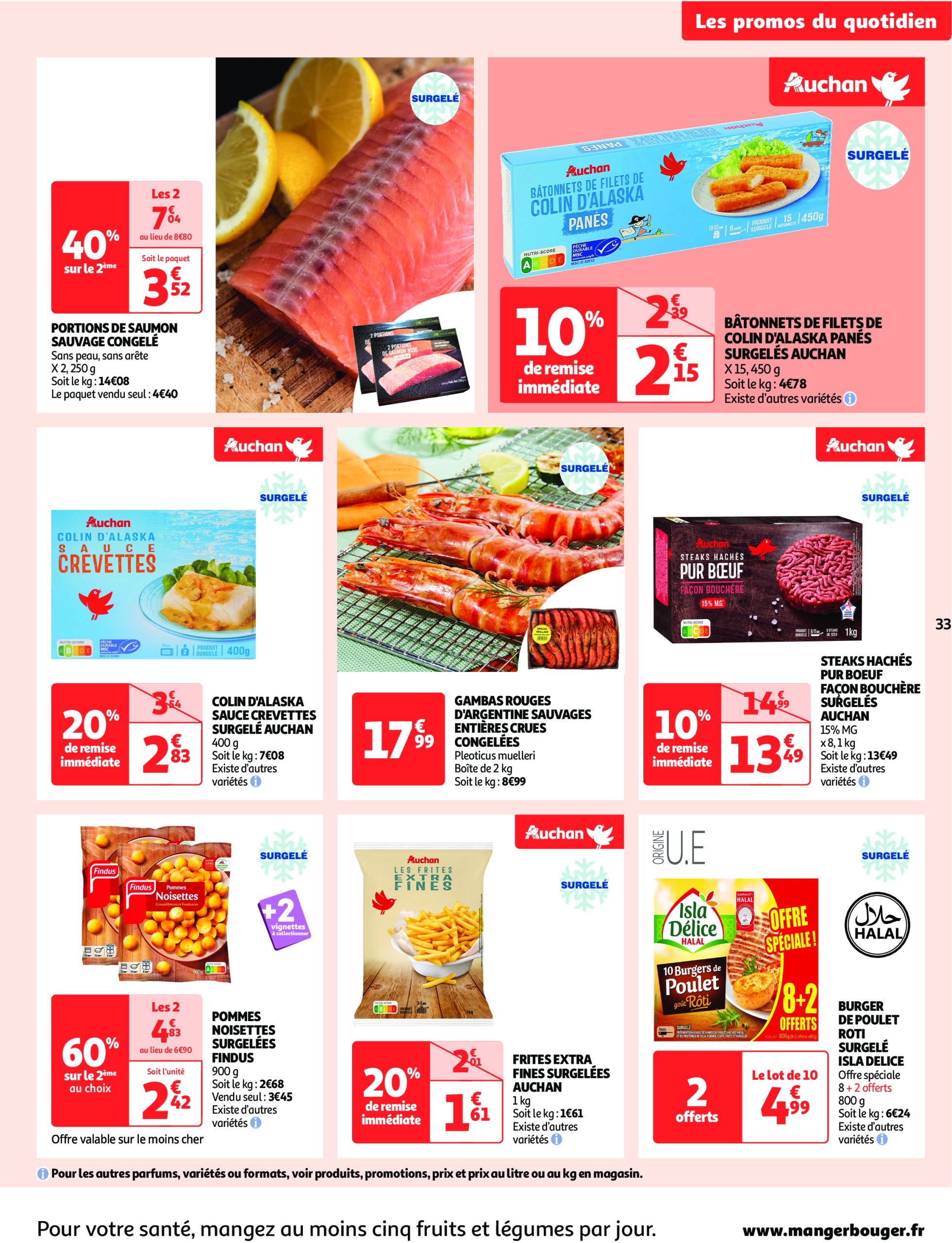 auchan - Catalogue Auchan - Fête des mères valable dès 20/05 - 01/06 - page: 33 auchan - Catalogue Auchan - Fête des mères valable dès 20/05 - 01/06 - page: 33