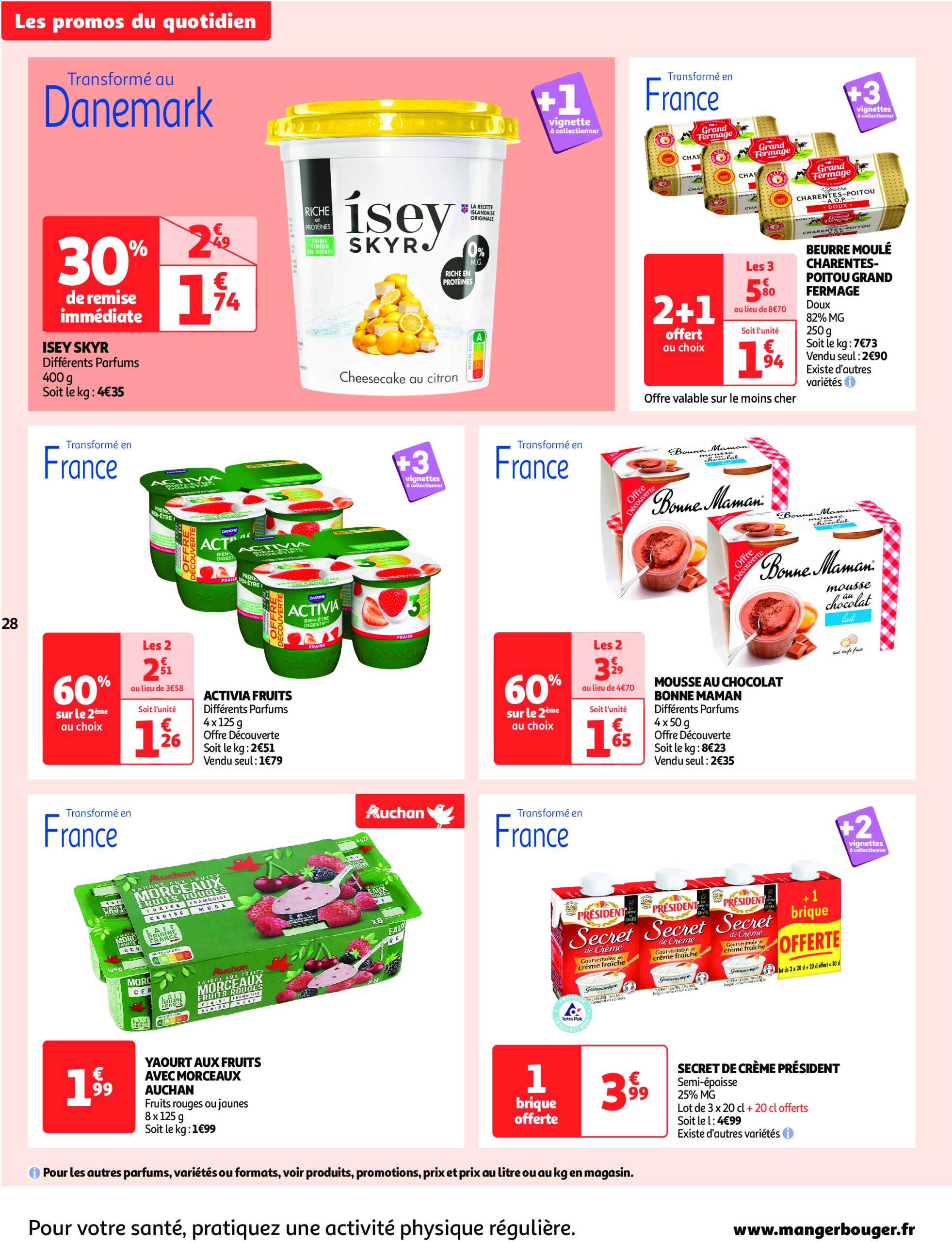 auchan - Catalogue Auchan - Fête des mères valable dès 20/05 - 01/06 - page: 28 auchan - Catalogue Auchan - Fête des mères valable dès 20/05 - 01/06 - page: 28