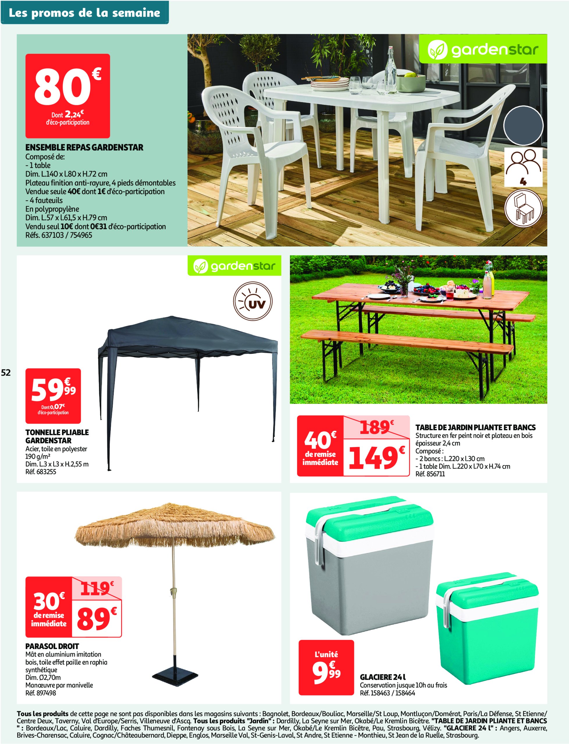 auchan - Catalogue Auchan - Fête des mères valable dès 20/05 - 01/06 - page: 52 auchan - Catalogue Auchan - Fête des mères valable dès 20/05 - 01/06 - page: 52