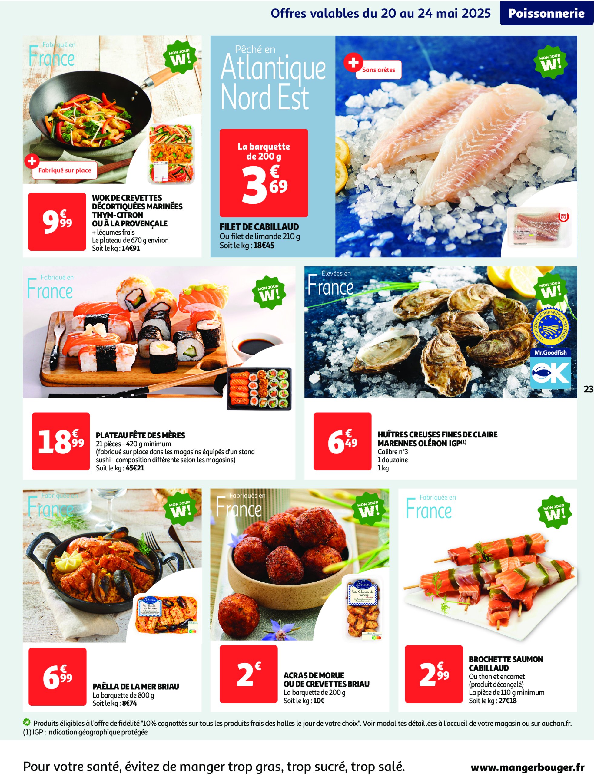 auchan - Catalogue Auchan - Fête des mères valable dès 20/05 - 01/06 - page: 23 auchan - Catalogue Auchan - Fête des mères valable dès 20/05 - 01/06 - page: 23
