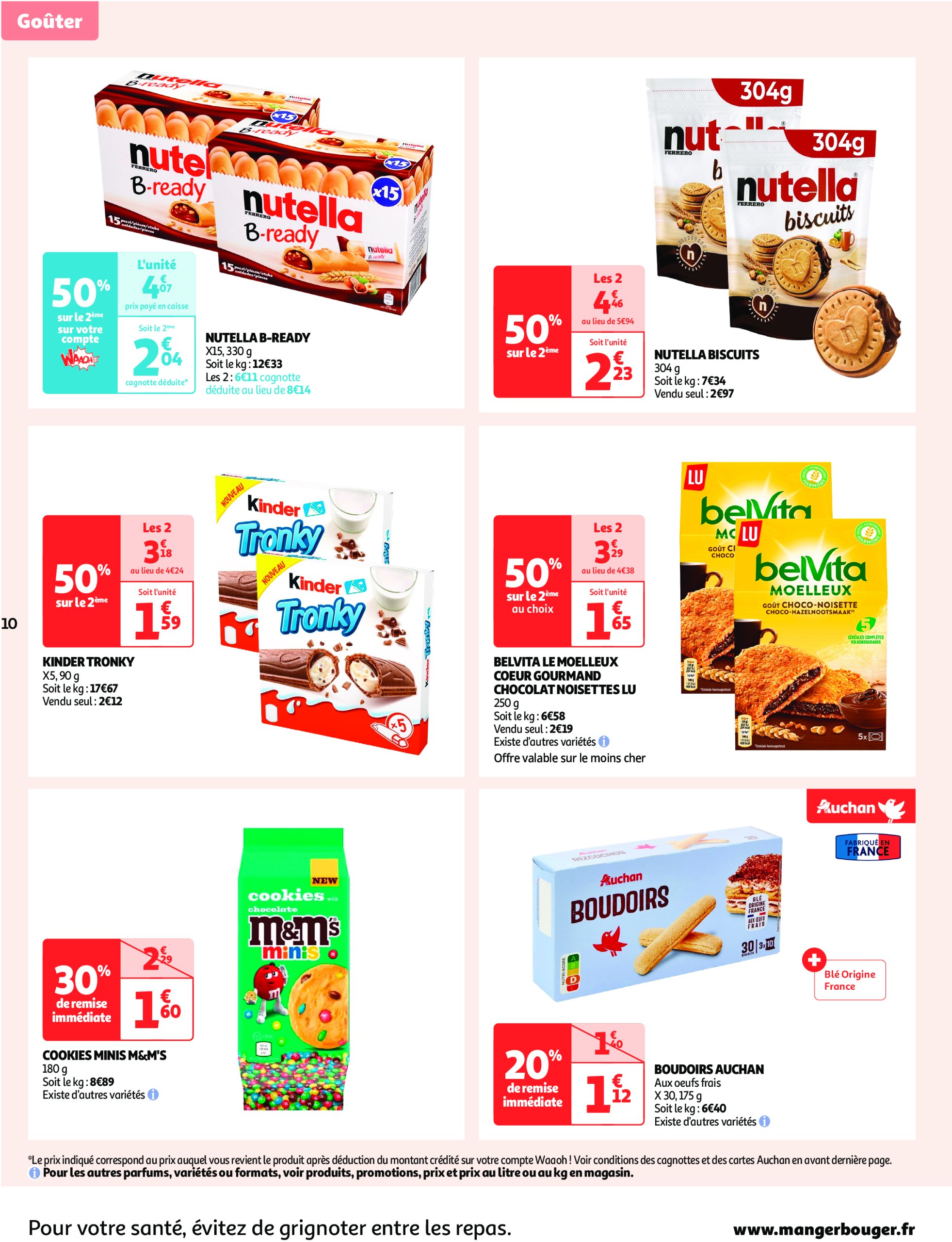 auchan - Catalogue Auchan - Fête des mères valable dès 20/05 - 01/06 - page: 10 auchan - Catalogue Auchan - Fête des mères valable dès 20/05 - 01/06 - page: 10