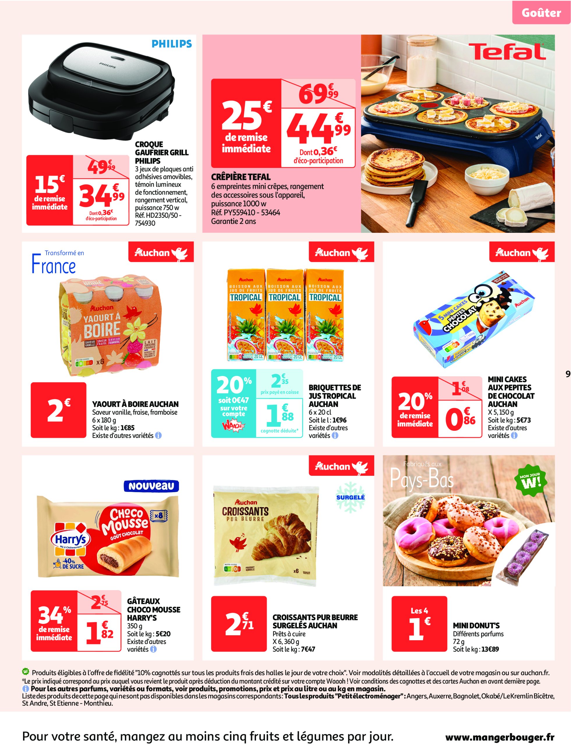 auchan - Catalogue Auchan - Fête des mères valable dès 20/05 - 01/06 - page: 9 auchan - Catalogue Auchan - Fête des mères valable dès 20/05 - 01/06 - page: 9