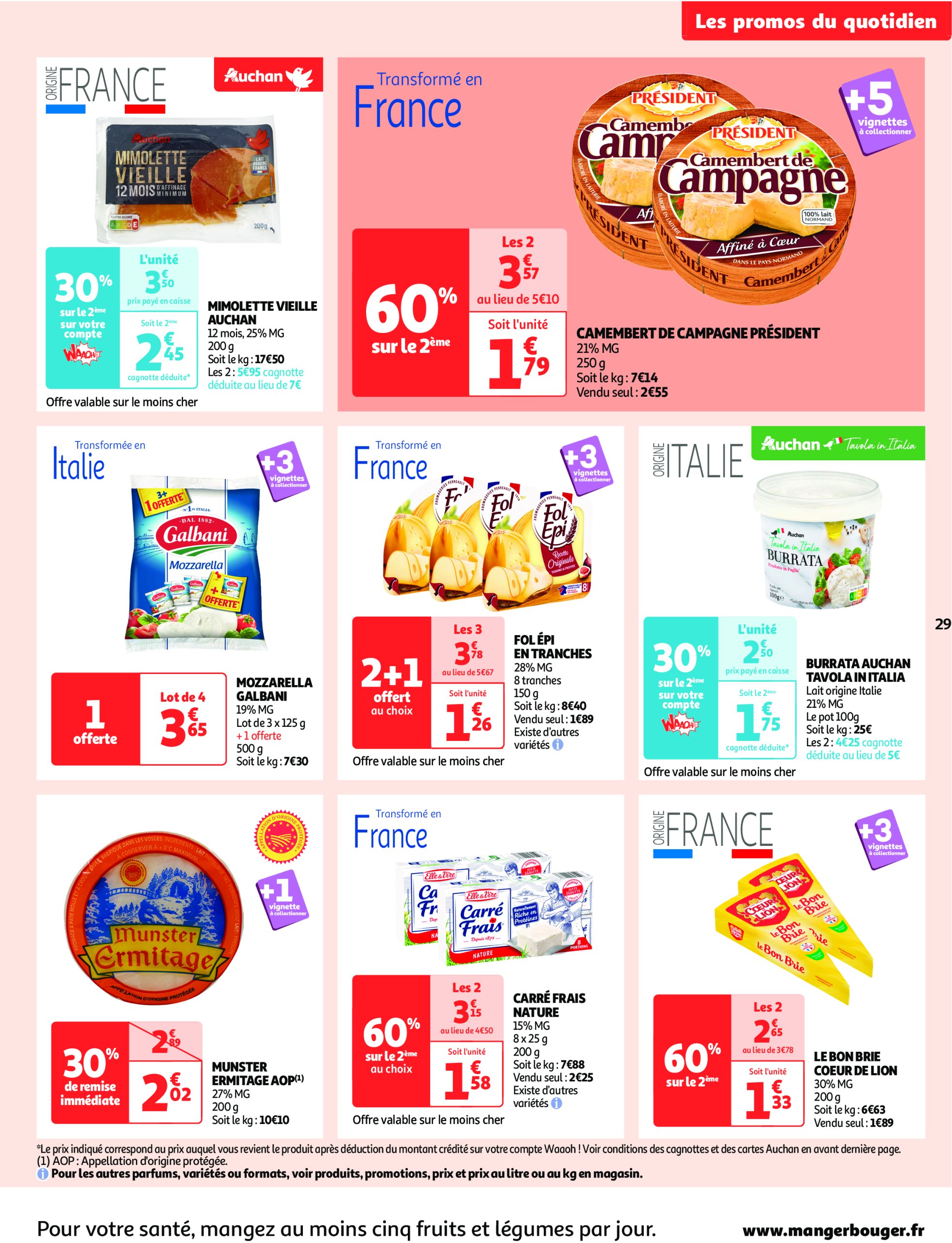 auchan - Catalogue Auchan - Fête des mères valable dès 20/05 - 01/06 - page: 29 auchan - Catalogue Auchan - Fête des mères valable dès 20/05 - 01/06 - page: 29